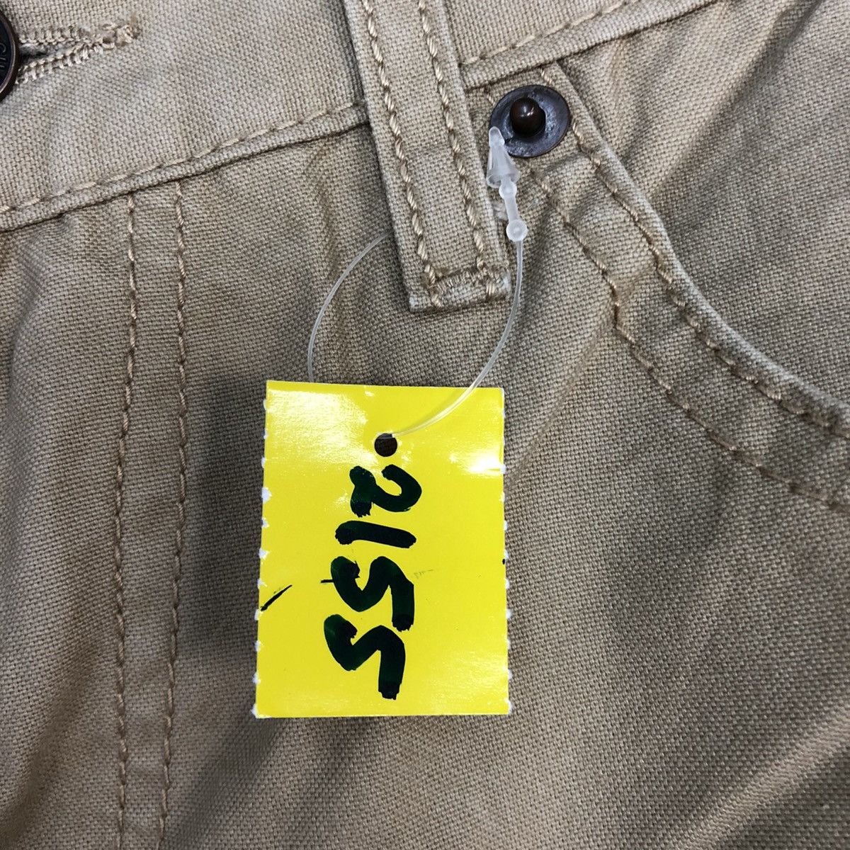 Japanese Brand D Japan Brown buckle back Multipocket Cargo Pants #2155 Size US 26 / EU 42 - 7 Thumbnail