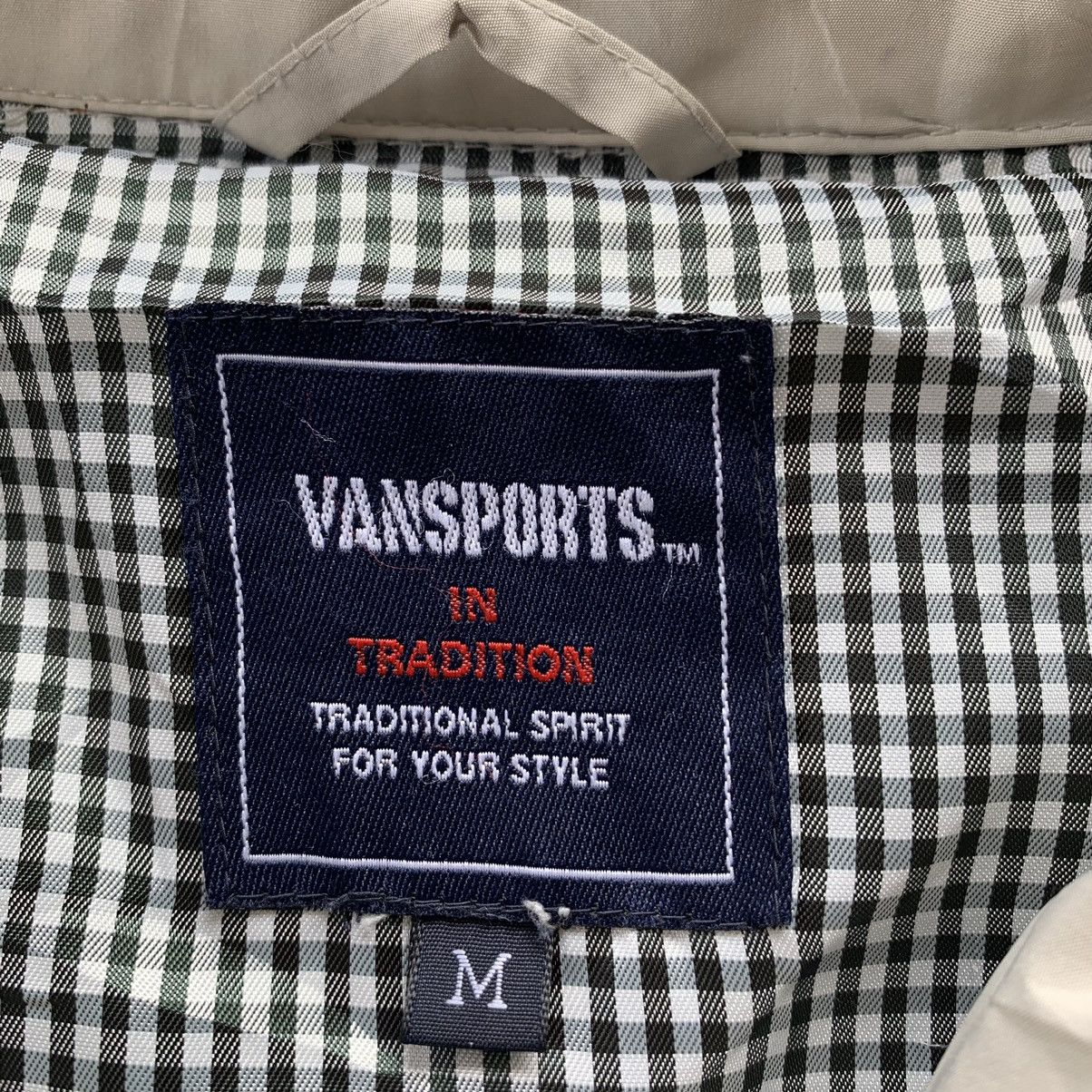 Japanese Brand Vansports vintage light jacket Size US M / EU 48-50 / 2 - 12 Thumbnail