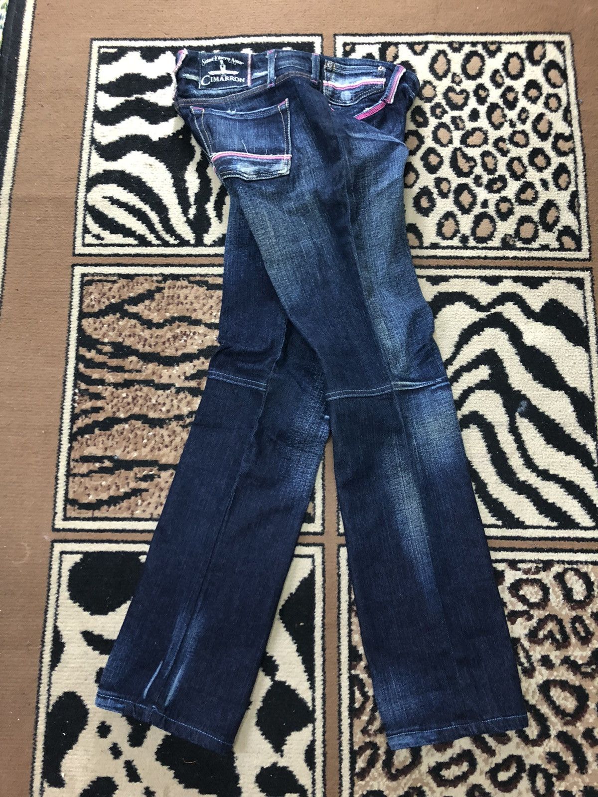 Japanese Brand × Salvage VINTAGE CIMARRON SELVEDGE DISTRESSED BLUE DENIM JAPAN 🇯🇵 Size 28" / US 6 / IT 42 - 12 Thumbnail