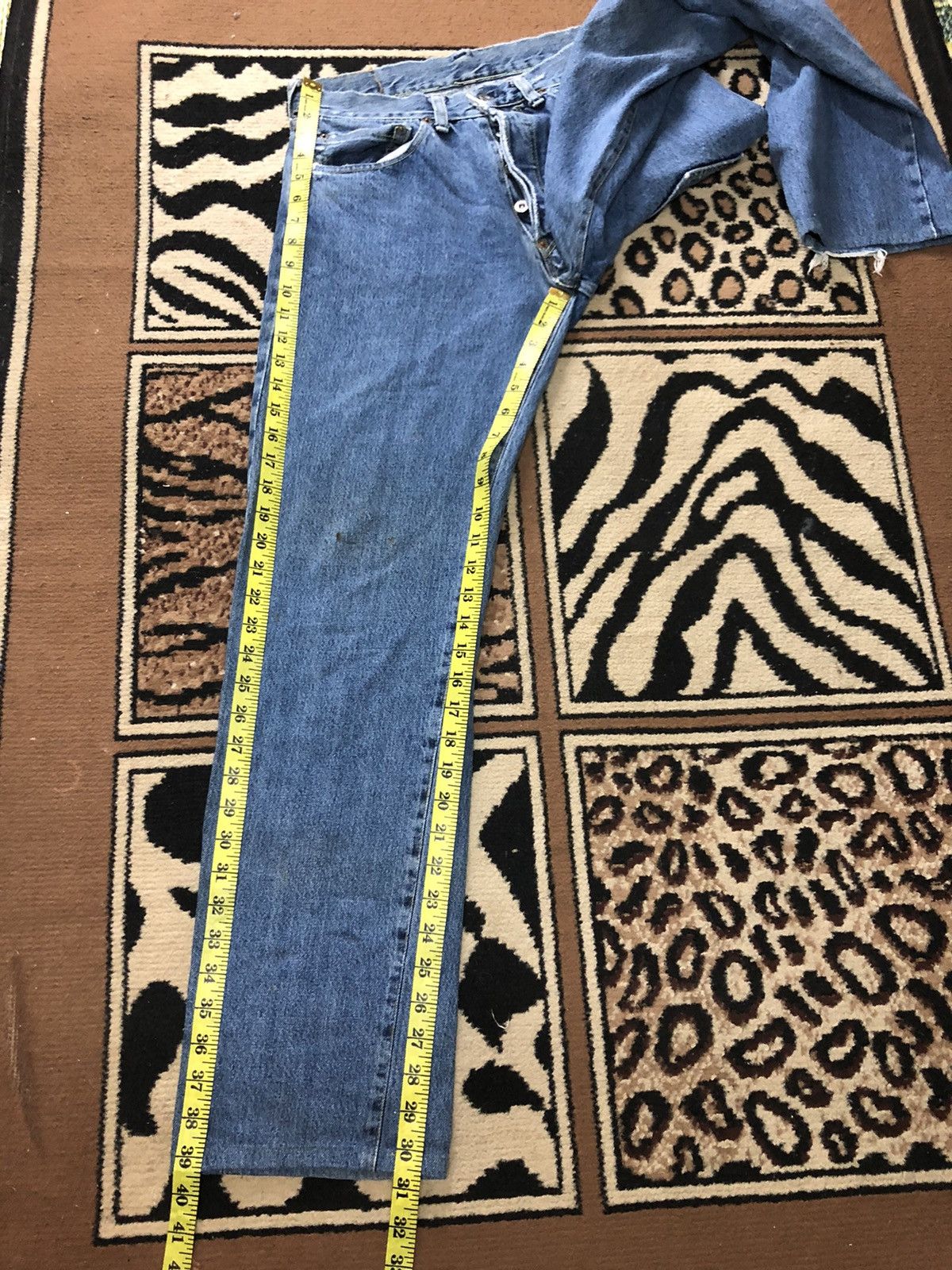 Japanese Brand × Salvage SELVEDGE BONMARLEN DISTRESSED BLUE WASH DENIM JAPAN 🇯🇵 Size US 28 / EU 44 - 14 Thumbnail