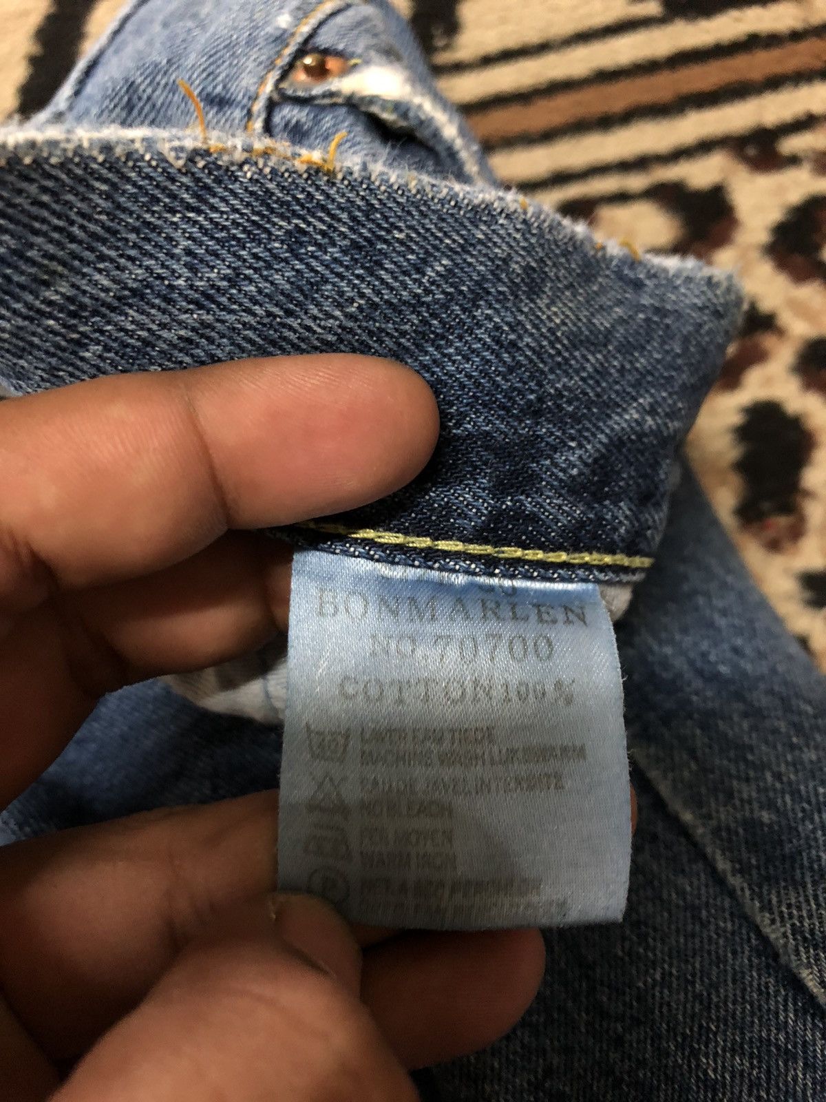 Japanese Brand × Salvage SELVEDGE BONMARLEN DISTRESSED BLUE WASH DENIM JAPAN 🇯🇵 Size US 28 / EU 44 - 7 Thumbnail