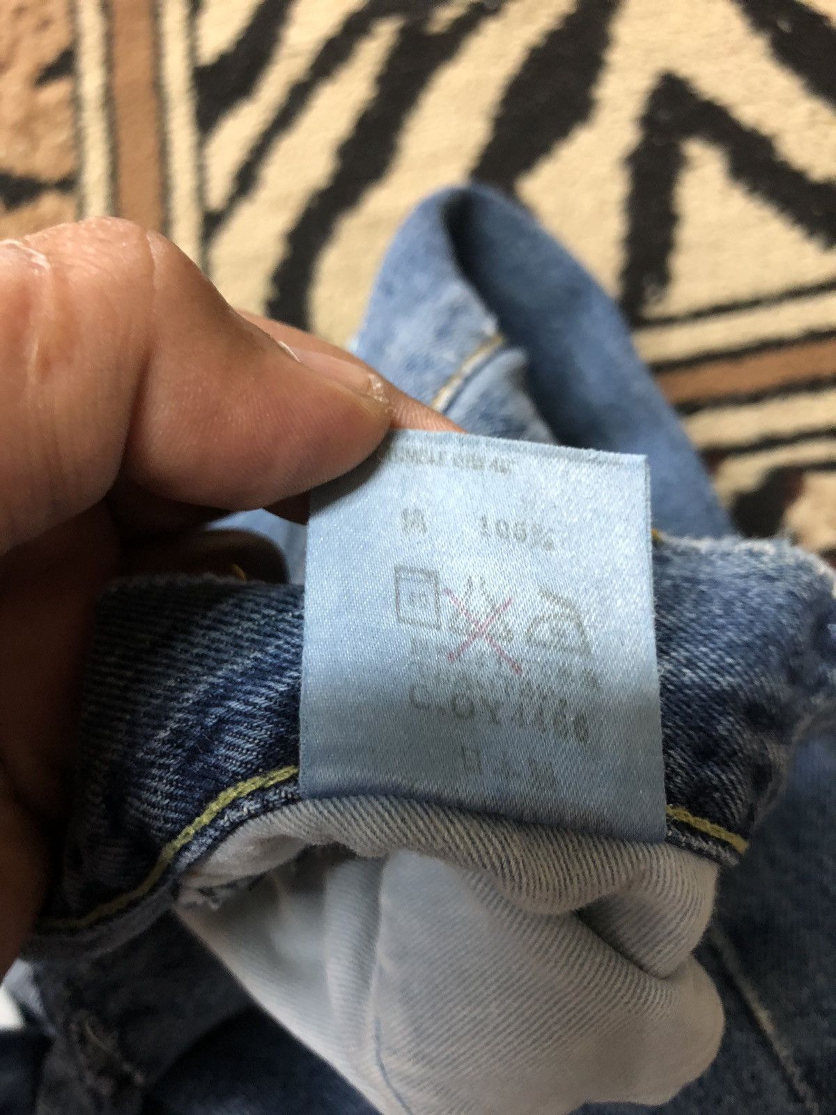 Japanese Brand × Salvage SELVEDGE BONMARLEN DISTRESSED BLUE WASH DENIM JAPAN 🇯🇵 Size US 28 / EU 44 - 8 Thumbnail