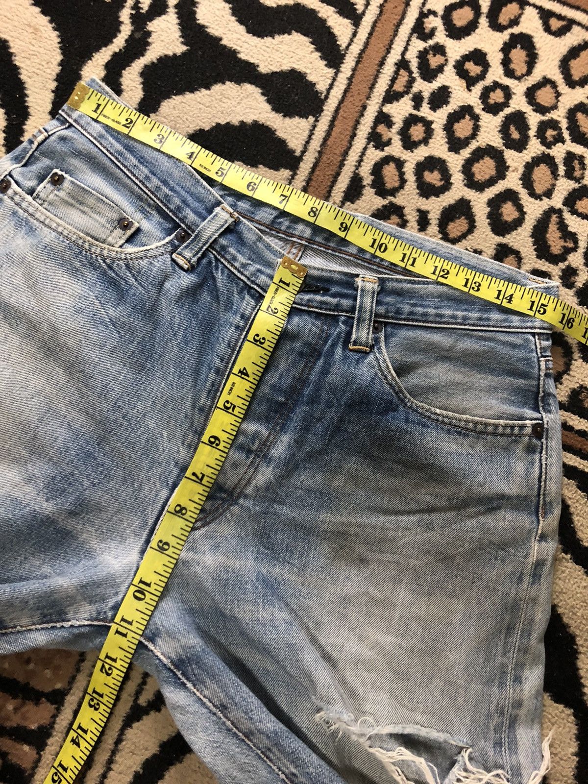 Johnbull × Vintage VINTAGE SELVEDGE JOHNBULL BLUE WASH DISTRESSED GRUNGE DENIM Size US 31 - 13 Thumbnail