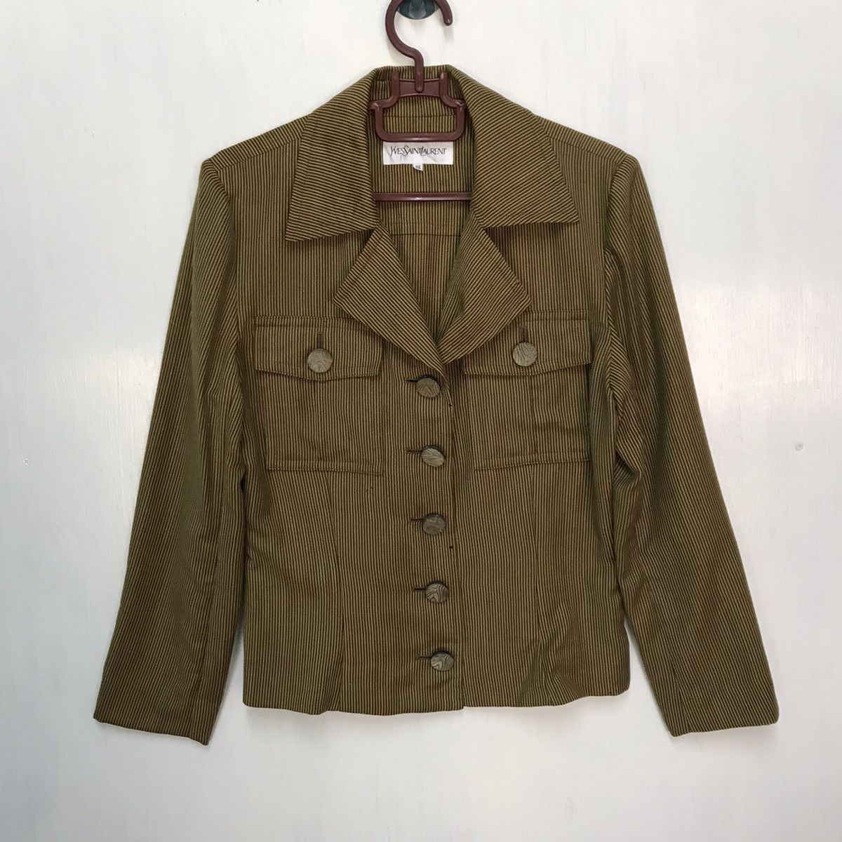 Vintage Vintage Yves Saint Laurent jacket Size US S / EU 44-46 / 1 - 1 Thumbnail