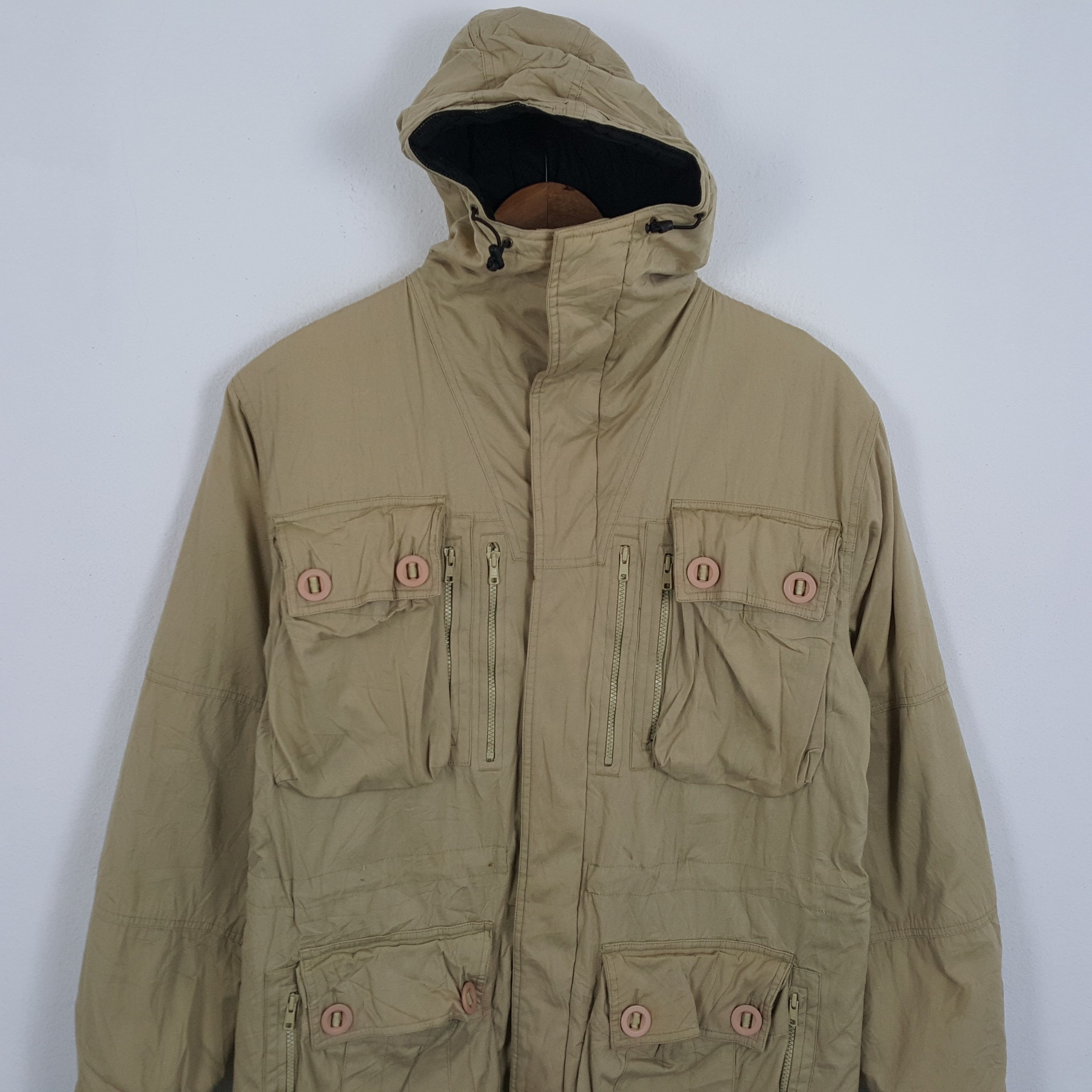 Stussy × Vintage Vintage STUSSY Streetwear Winter Snow Hoodies Jacket Size US L / EU 52-54 / 3 - 4 Thumbnail