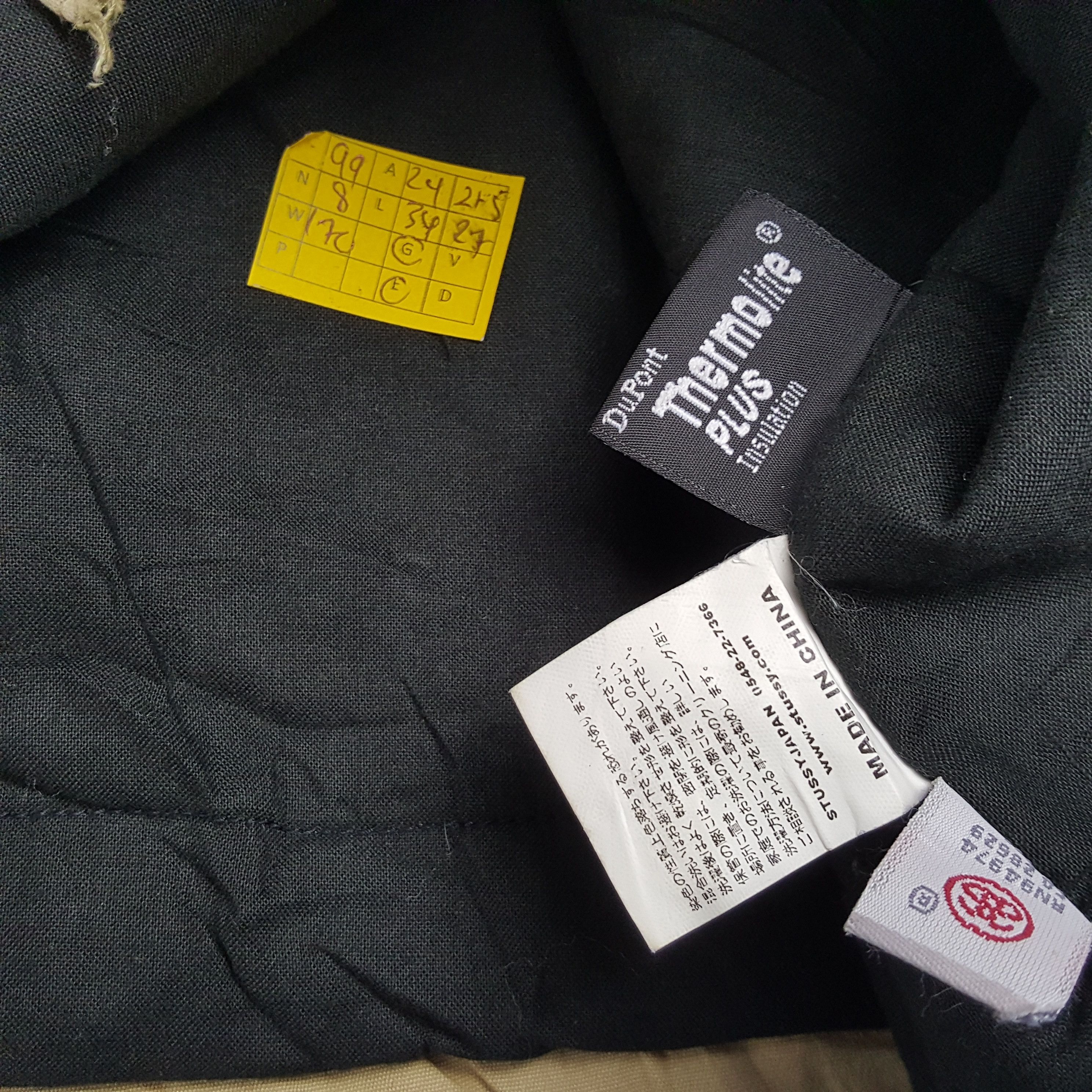 Stussy × Vintage Vintage STUSSY Streetwear Winter Snow Hoodies Jacket Size US L / EU 52-54 / 3 - 8 Thumbnail