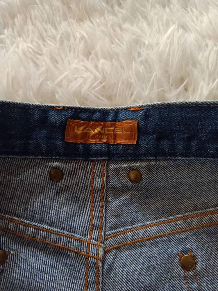 Lancel × Vintage VINTAGE LANCEL PARIS CLASSIC DENIM Size US 32 / EU 48 - 3 Thumbnail