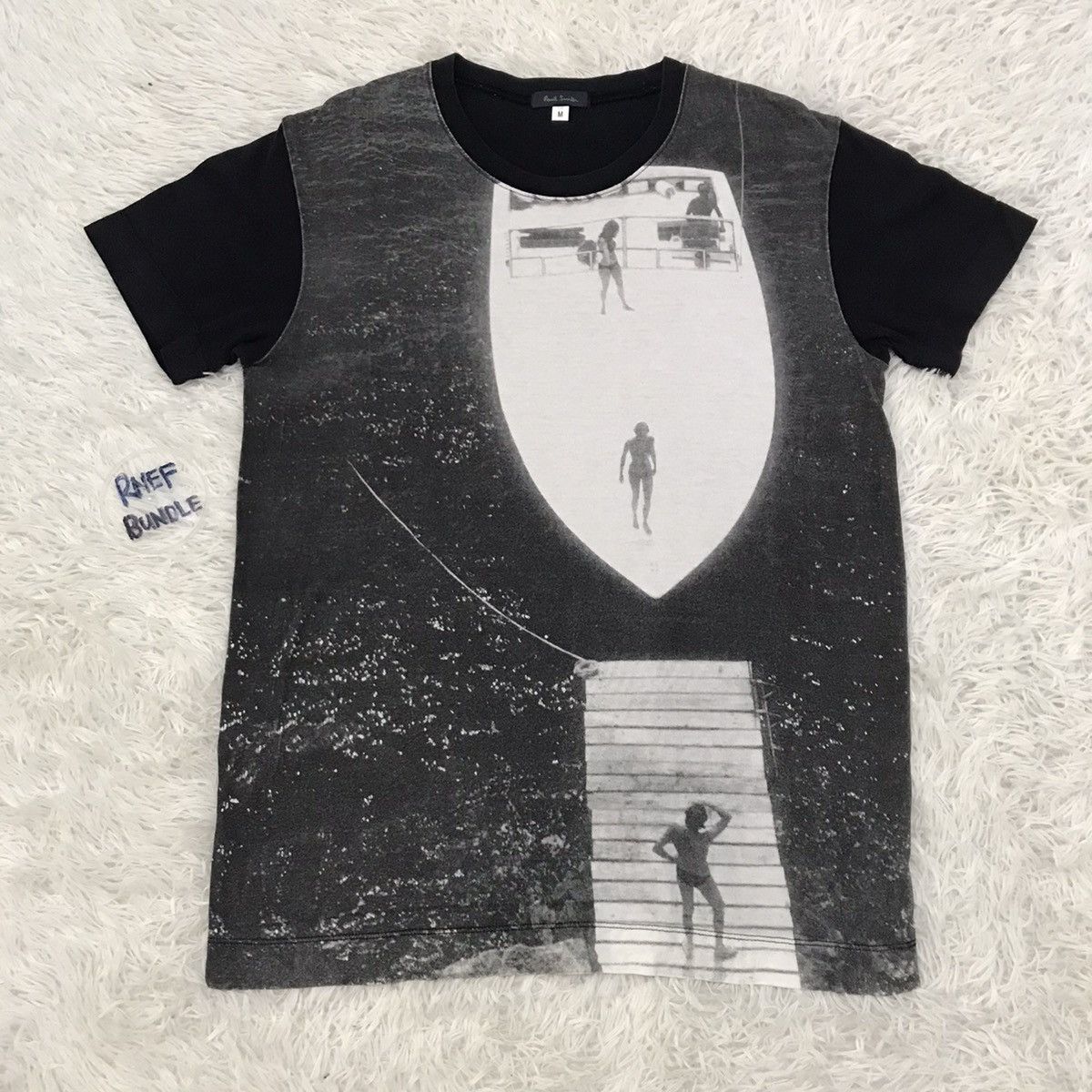 T-SHIRT À RAYURES ET POCHE ÉDITION LIMITÉE - rayures | France