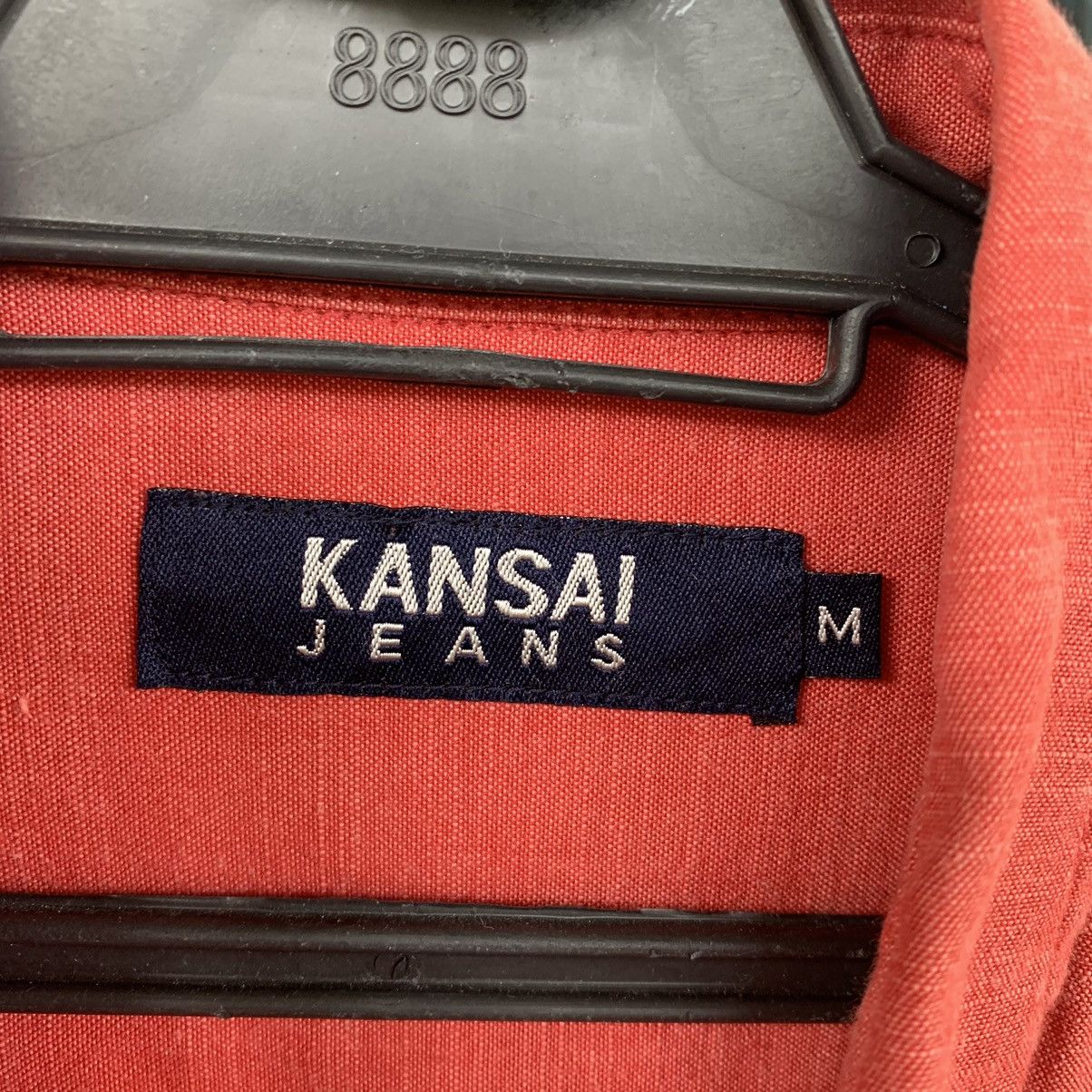 Japanese Brand Kansai jeans long sleeve shirt button up polo flannel Size US M / EU 48-50 / 2 - 5 Thumbnail