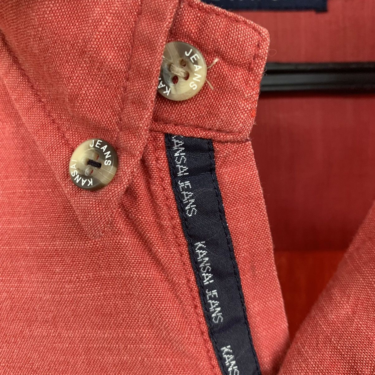 Japanese Brand Kansai jeans long sleeve shirt button up polo flannel Size US M / EU 48-50 / 2 - 7 Thumbnail