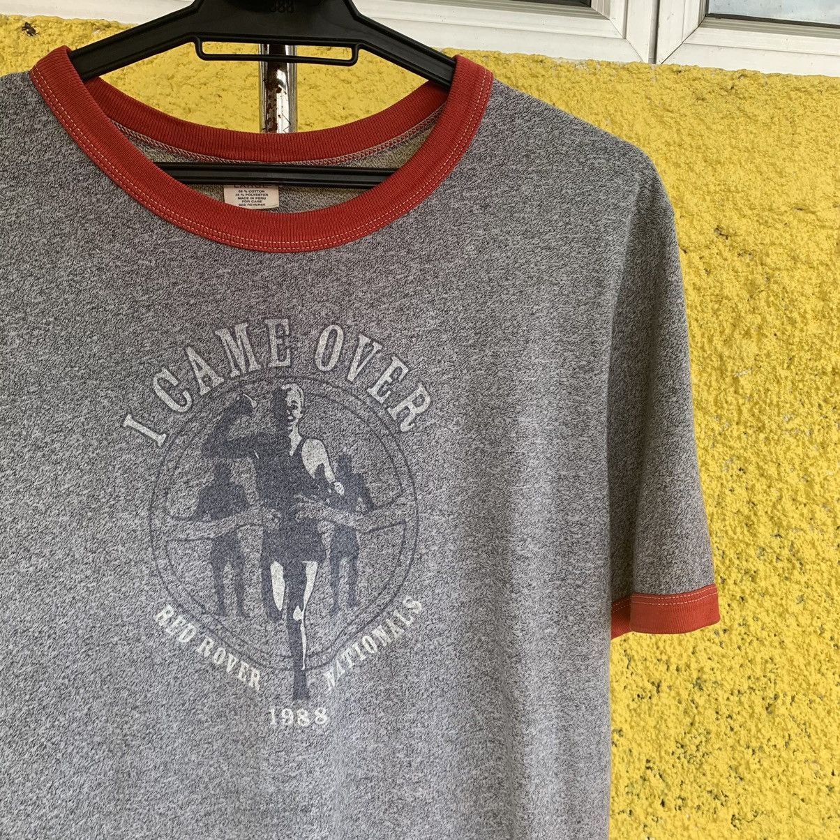 Abercrombie & Fitch Red Rover Nationals 1988 marathon ringer tee Size US L / EU 52-54 / 3 - 5 Thumbnail
