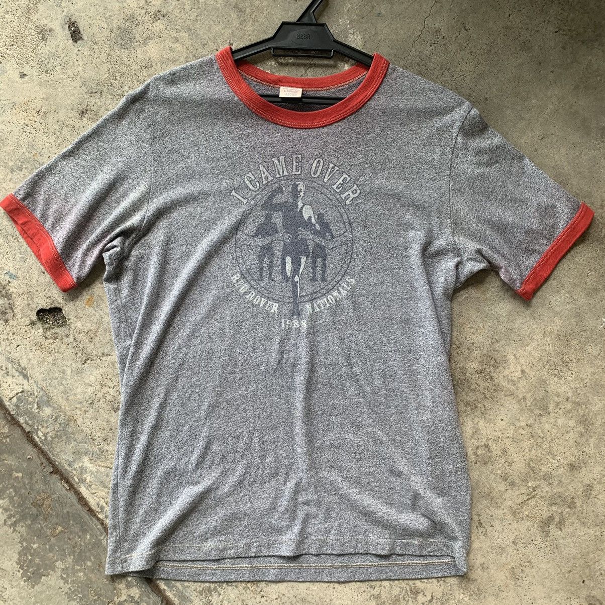 Abercrombie & Fitch Red Rover Nationals 1988 marathon ringer tee Size US L / EU 52-54 / 3 - 3 Thumbnail