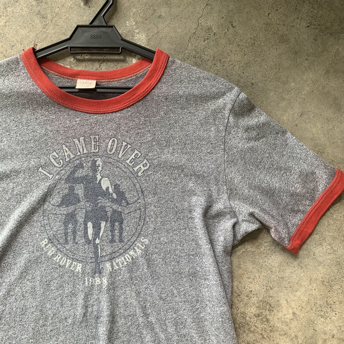 Abercrombie & Fitch Red Rover Nationals 1988 marathon ringer tee Size US L / EU 52-54 / 3 - 4 Thumbnail