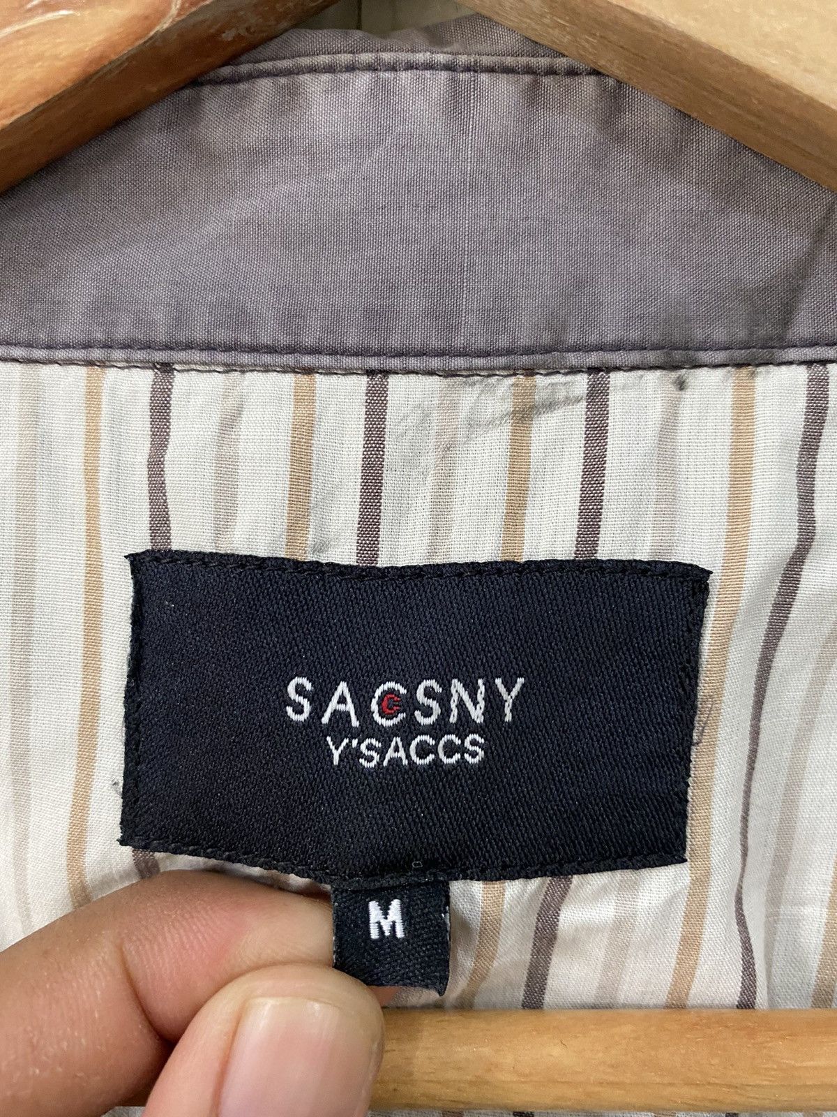 Yohji Yamamoto Yohji Yamamoto Sacsny Y’saccs zipper jacket Size US M / EU 48-50 / 2 - 9 Thumbnail