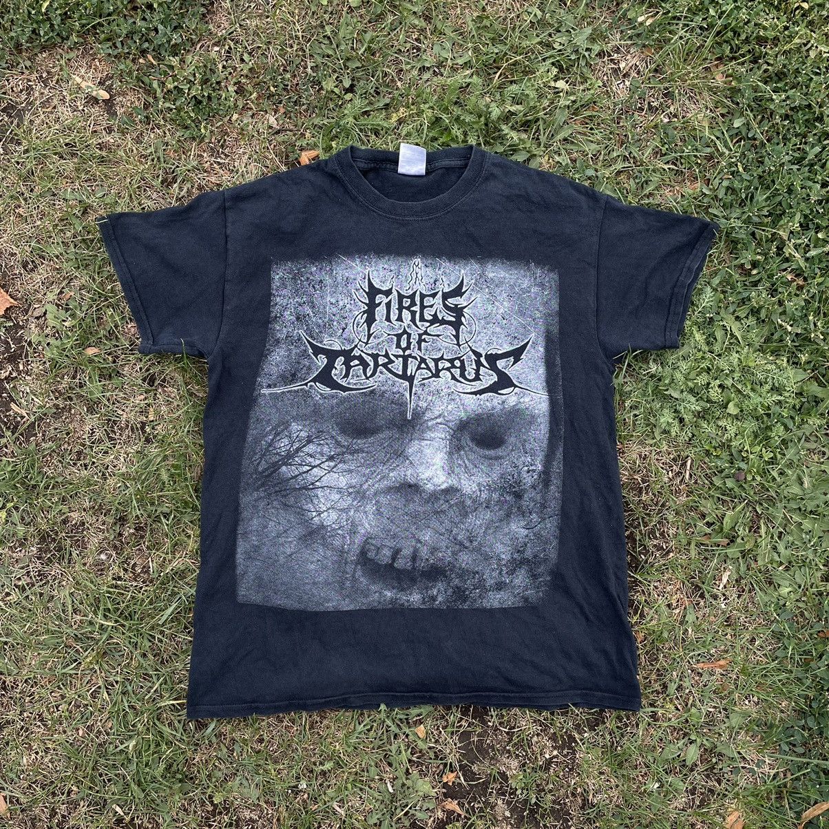 Vintage Vintage Y2K Bones Graphic Tee Thrashed Horror Grunge Baggy M Size US M / EU 48-50 / 2 - 1 Thumbnail