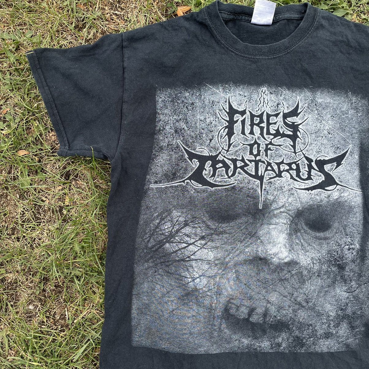 Vintage Vintage Y2K Bones Graphic Tee Thrashed Horror Grunge Baggy M Size US M / EU 48-50 / 2 - 3 Thumbnail