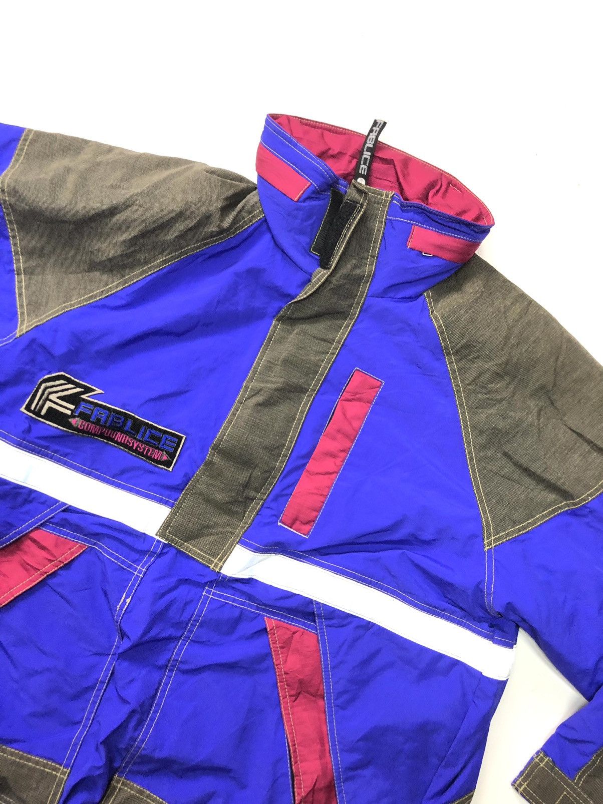 Japanese Brand FABLICE COMPOUND SYSTEM THINSULATE MULTI COLOR SKI JACKET Size US M / EU 48-50 / 2 - 2 Thumbnail