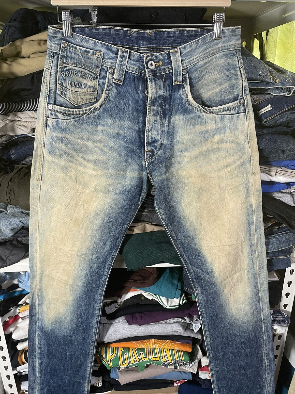 Pepe Jeans Distressed Pepe Jeans London Size US 32 / EU 48 - 2 Thumbnail