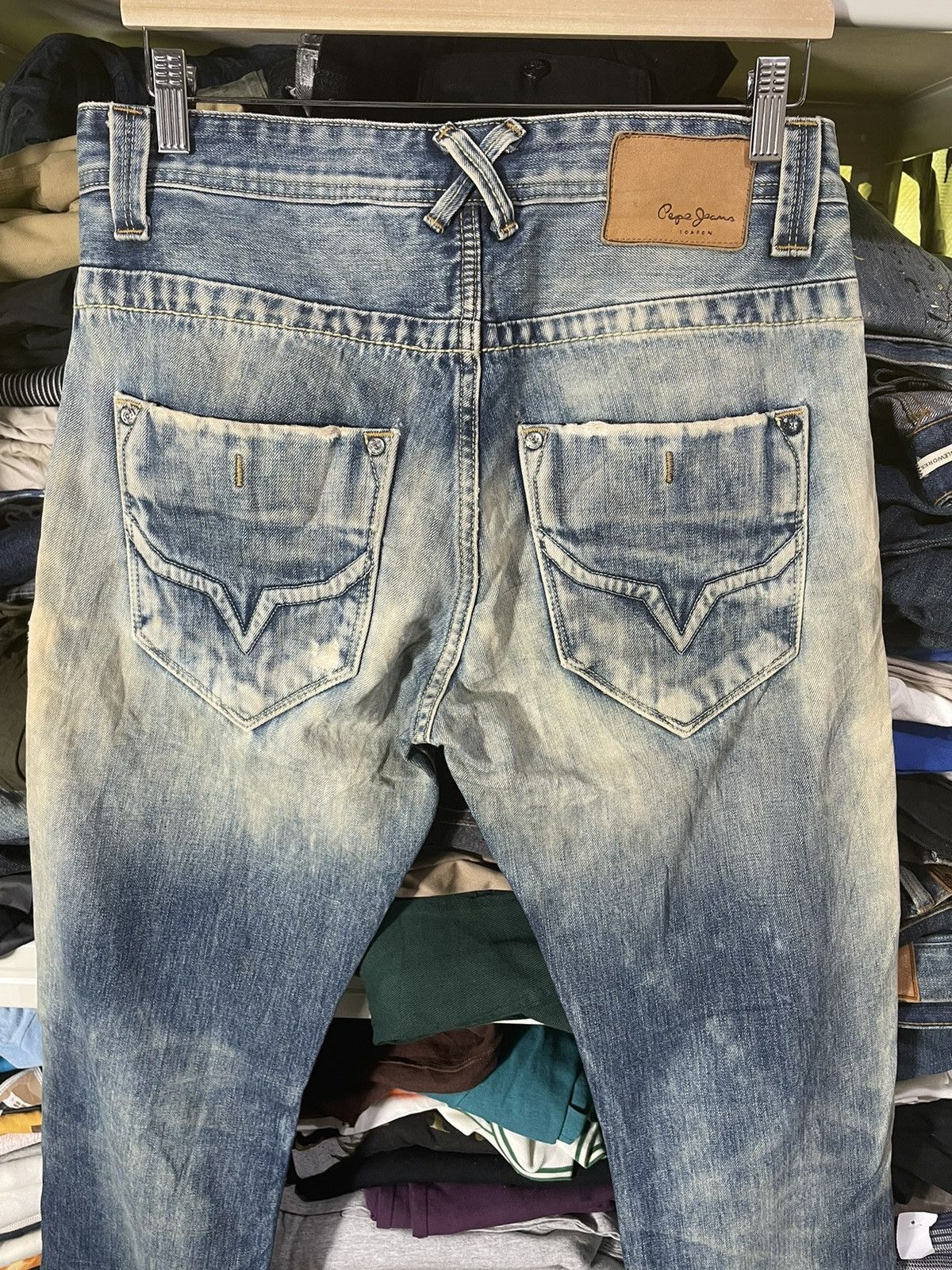 Pepe Jeans Distressed Pepe Jeans London Size US 32 / EU 48 - 4 Thumbnail