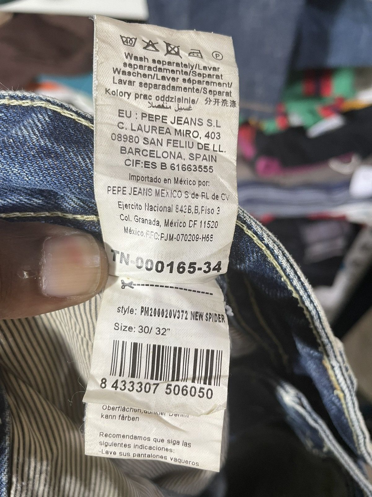 Pepe Jeans Distressed Pepe Jeans London Size US 32 / EU 48 - 9 Thumbnail
