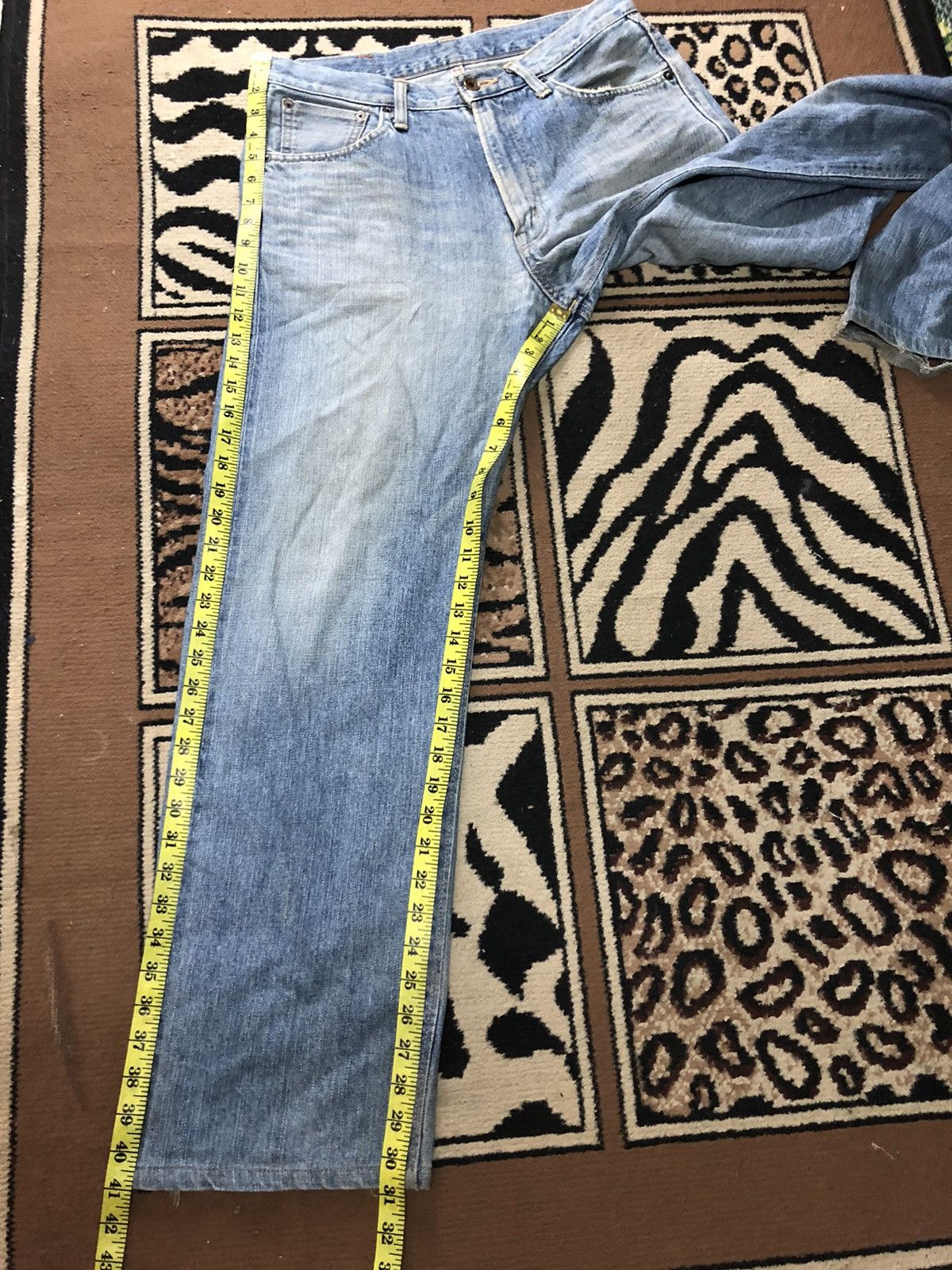 Edwin × Vintage VINTAGE SELVEDGE EDWIN 505z BLUE WASH DISTRESSED DENIM Size US 32 / EU 48 - 16 Thumbnail