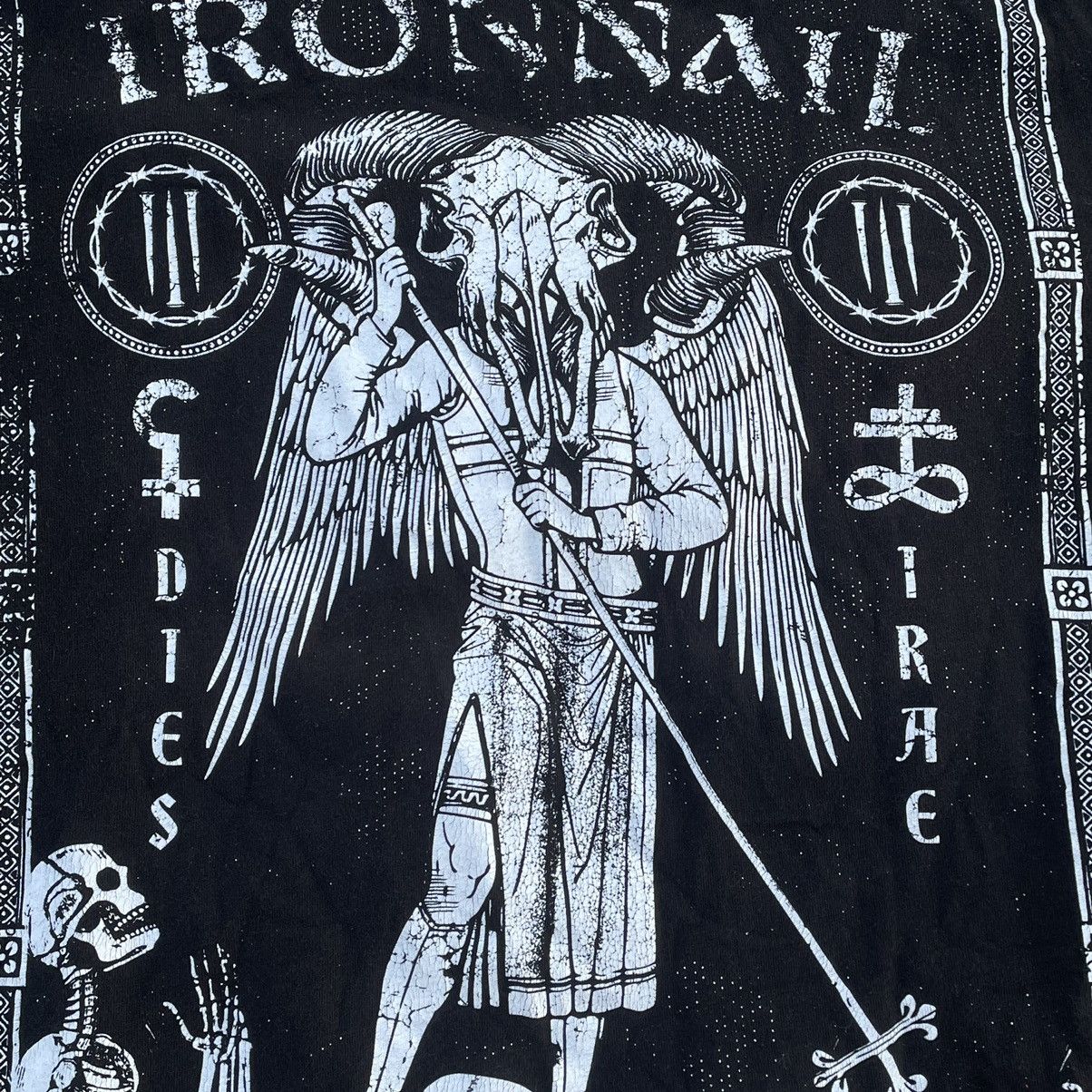 Vintage Vintage 90s Grunge Graphic Tee Dark Angel Skull Punk Boxy M Size US M / EU 48-50 / 2 - 5 Thumbnail