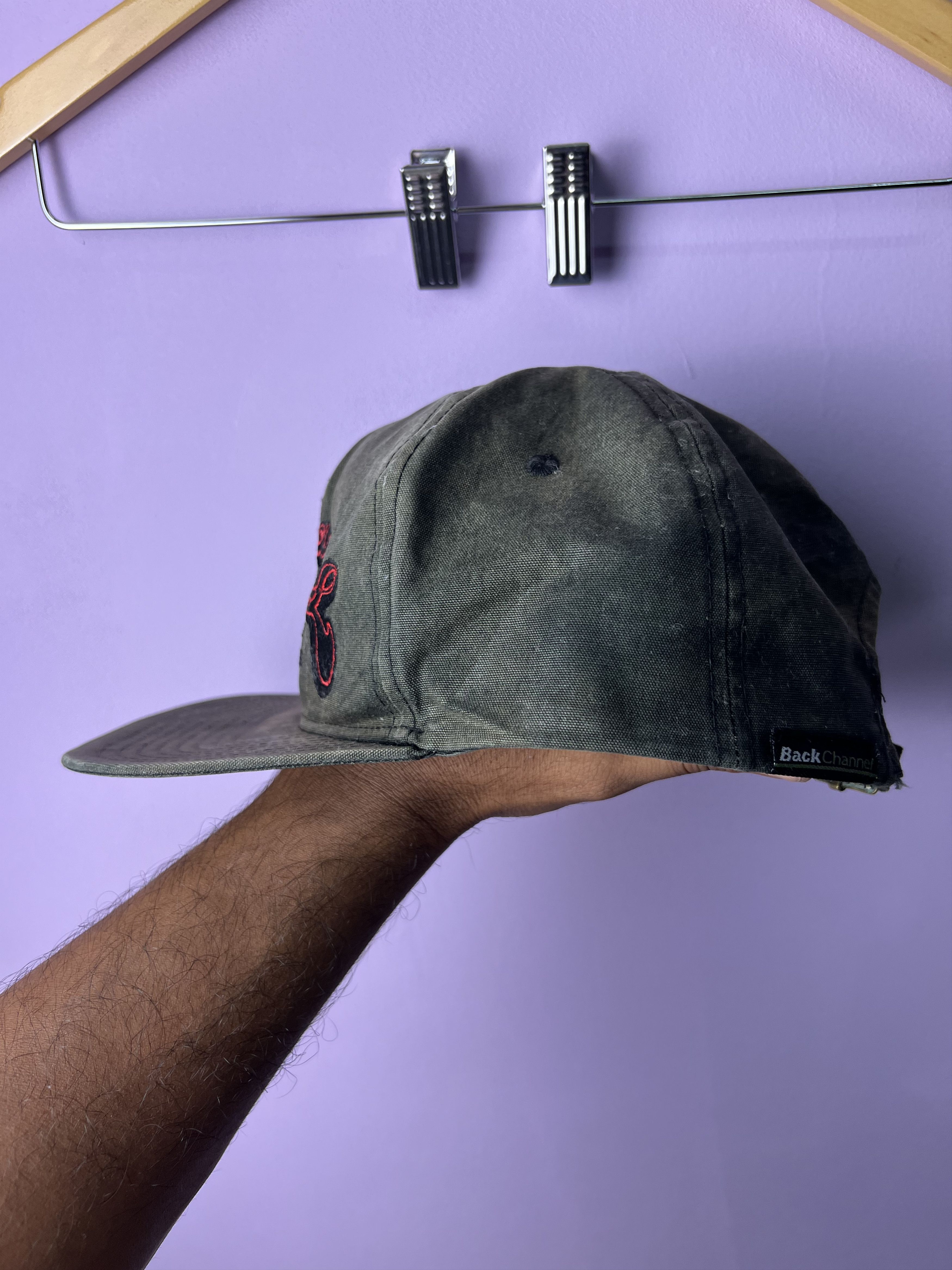 Japanese Brand 🔥Vintage Sun Faded Back Channel Snapback Size ONE SIZE - 9 Thumbnail