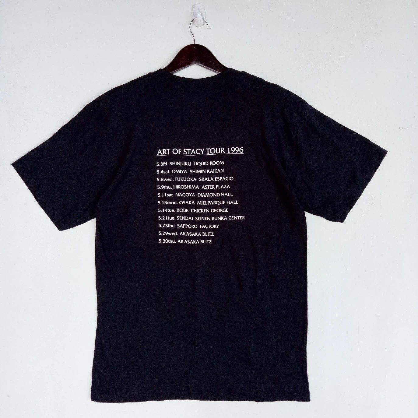 Band Tees VINTAGE KING-SHOW Japanese rock band tour 1996 tee shirt Size US L / EU 52-54 / 3 - 2 Thumbnail