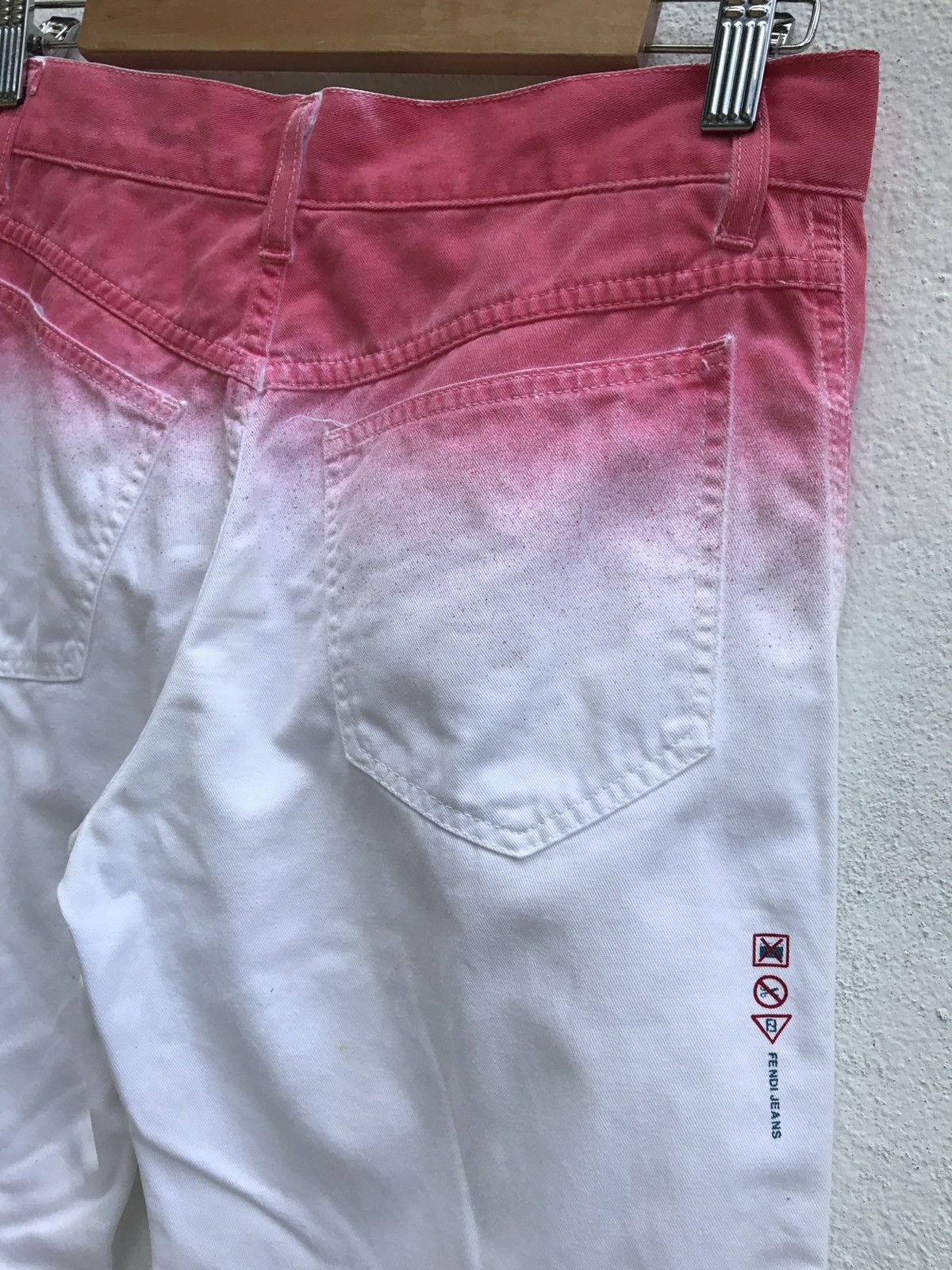 Fendi Fendi Italy Casual Pants Two Tones Pants Luxury Italy Brand Size US 28 / EU 44 - 13 Thumbnail