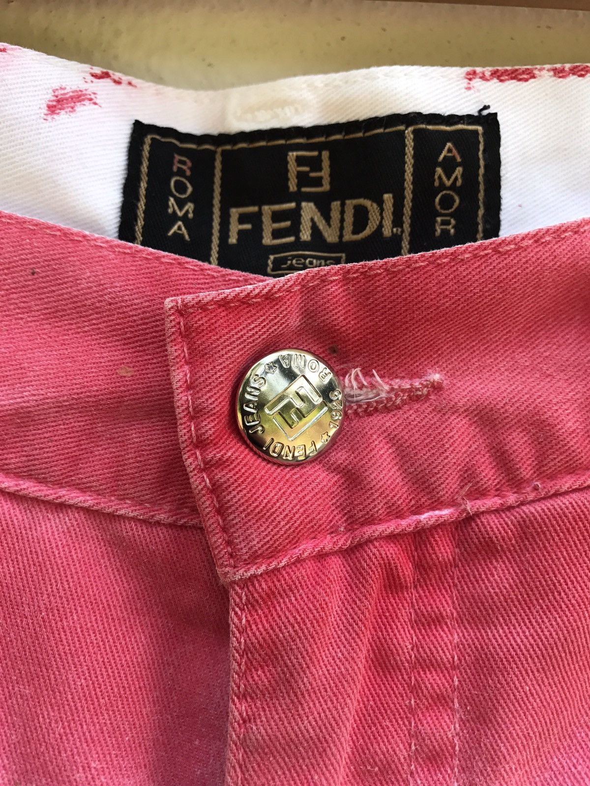 Fendi Fendi Italy Casual Pants Two Tones Pants Luxury Italy Brand Size US 28 / EU 44 - 10 Thumbnail