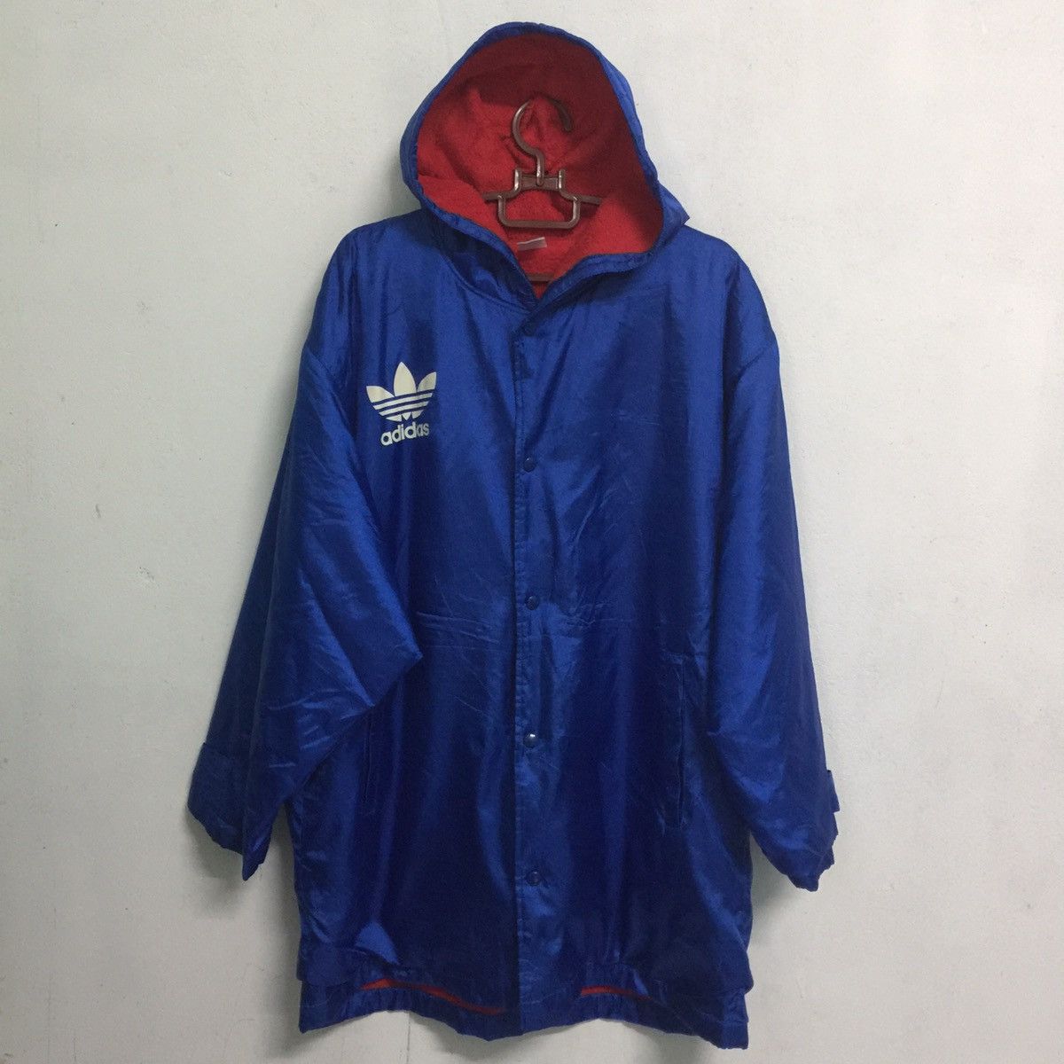 Adidas Adidas big logo jacket from Japan Size US M / EU 48-50 / 2 - 4 Thumbnail