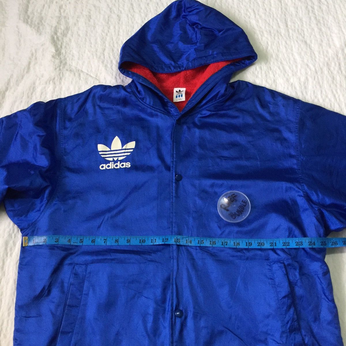 Adidas Adidas big logo jacket from Japan Size US M / EU 48-50 / 2 - 12 Thumbnail