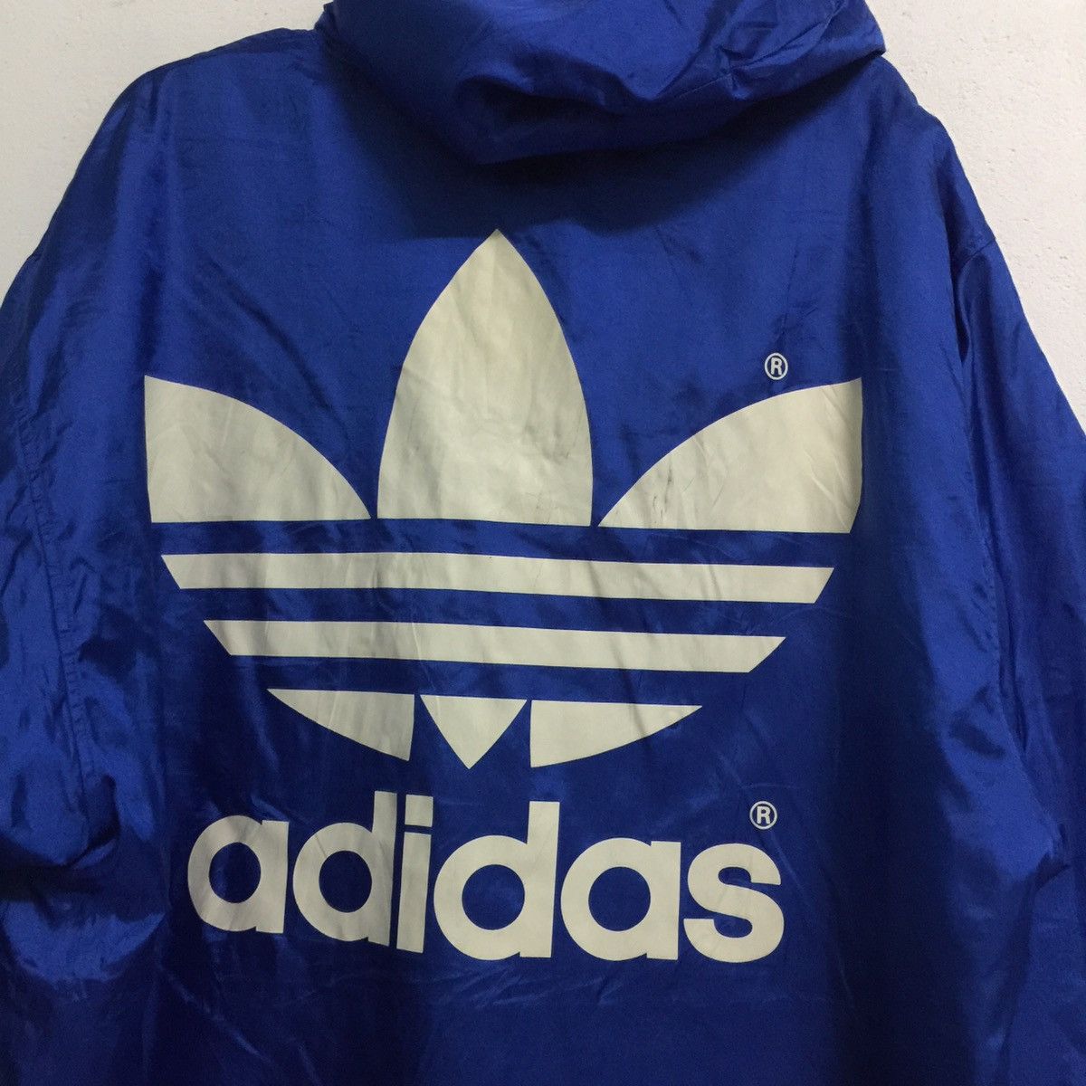 Adidas Adidas big logo jacket from Japan Size US M / EU 48-50 / 2 - 9 Thumbnail
