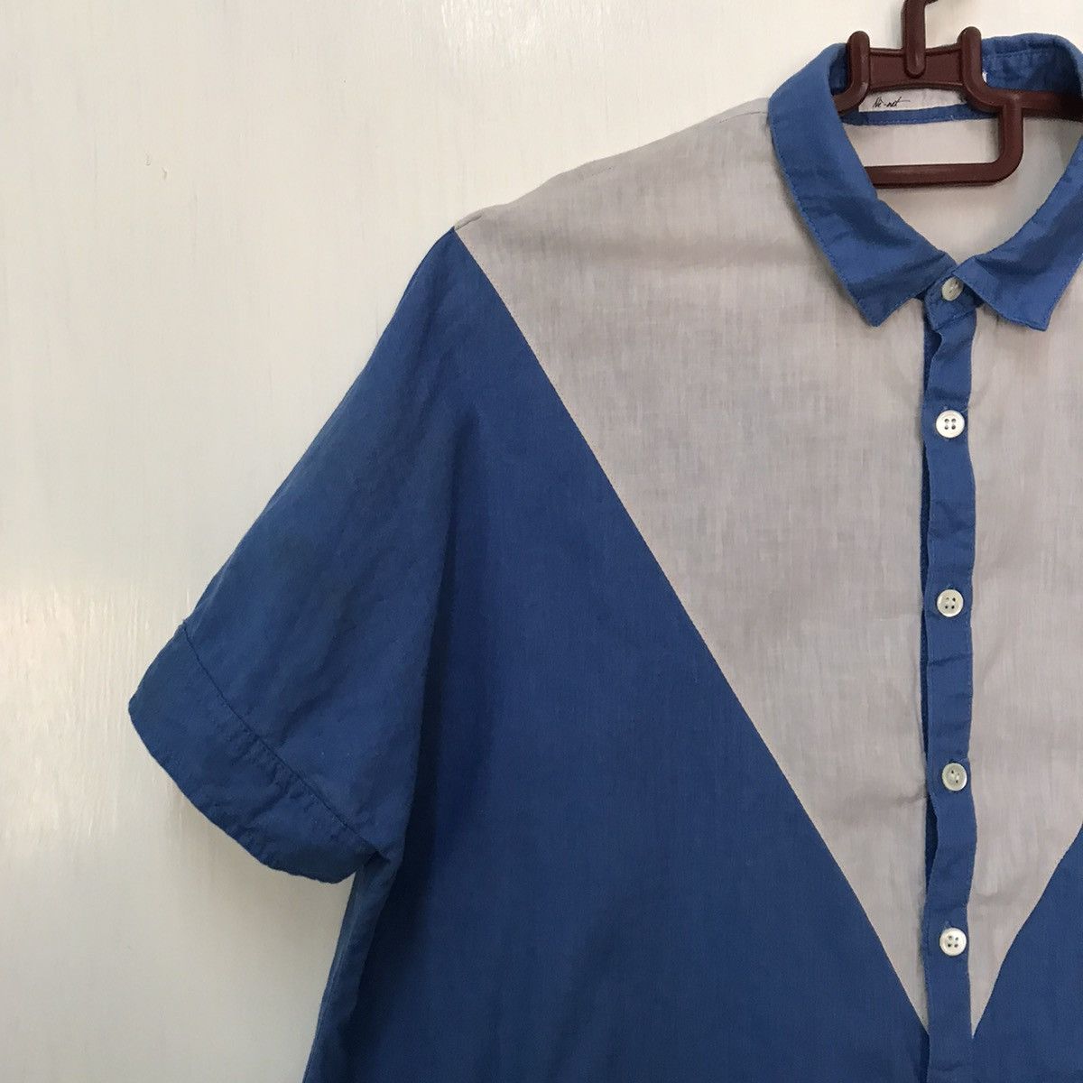 Issey Miyake 🔥 STEALS 🔥 Rare Vintage Nenet by Issey Miyake shirt Size US S / EU 44-46 / 1 - 2 Thumbnail