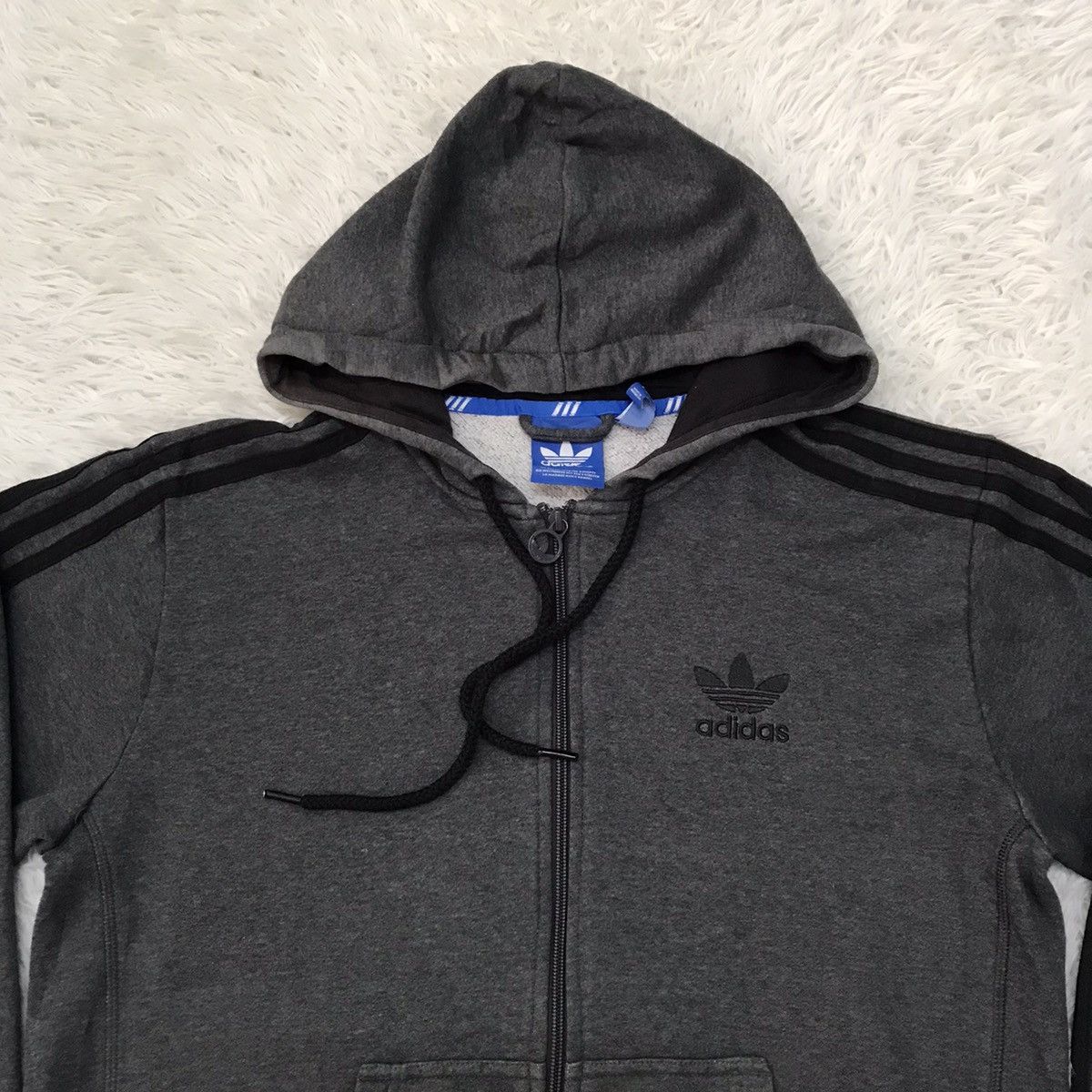 Adidas Vintage Adidas Sweater Jacket Size US M / EU 48-50 / 2 - 2 Thumbnail