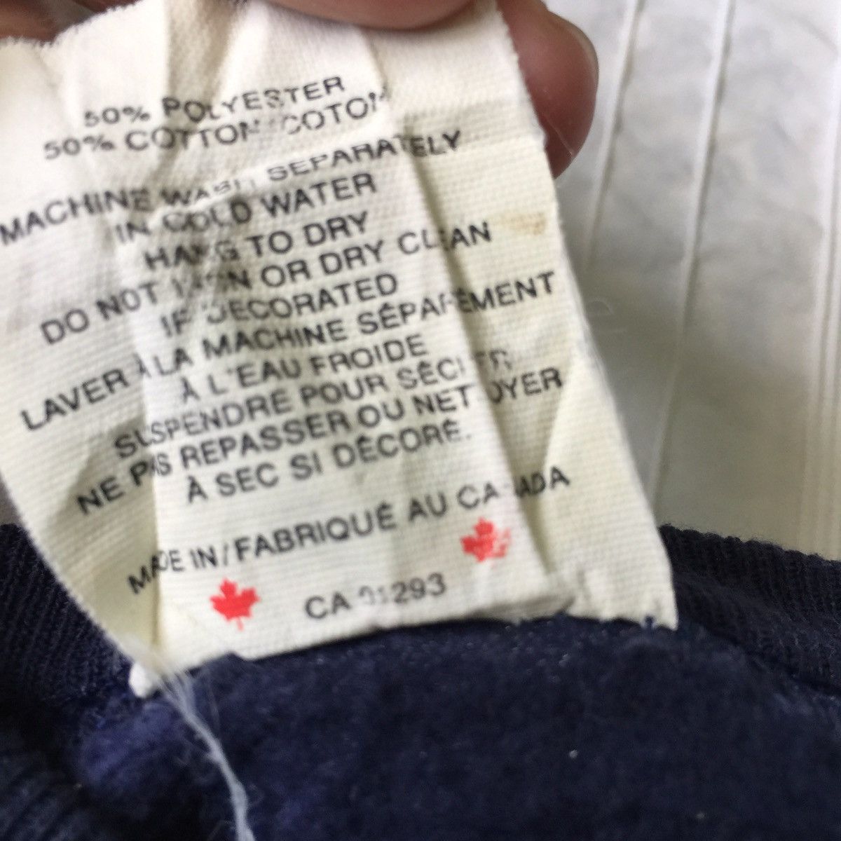 Vintage Vancouver small embroidered sweatshirt made in Canada Size US L / EU 52-54 / 3 - 9 Thumbnail