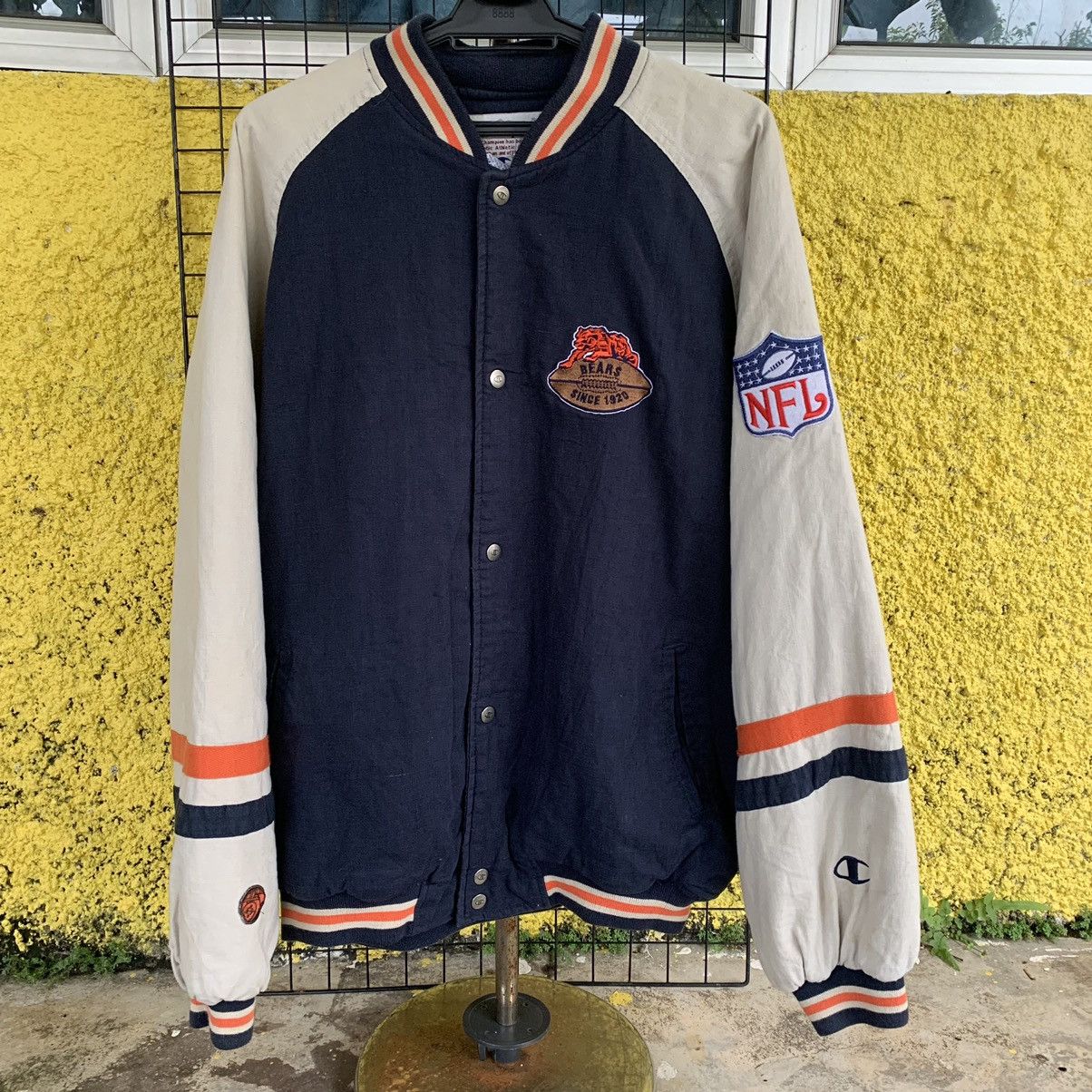 Champion NFL BEARS x Champion vintage varsity style jacket Size US XL / EU 56 / 4 - 1 Thumbnail