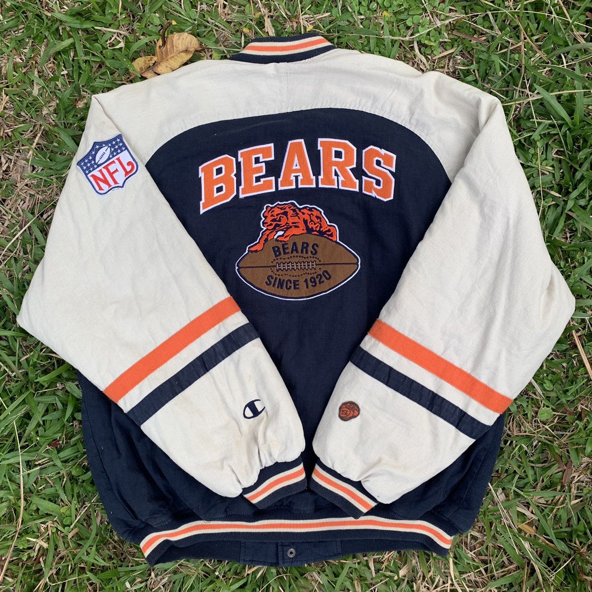 Champion NFL BEARS x Champion vintage varsity style jacket Size US XL / EU 56 / 4 - 6 Thumbnail
