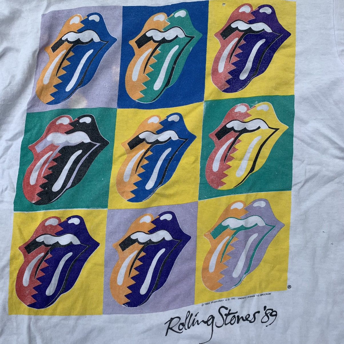 Band Tees Rolling Stones the North American tour 89 Size US L / EU 52-54 / 3 - 5 Thumbnail