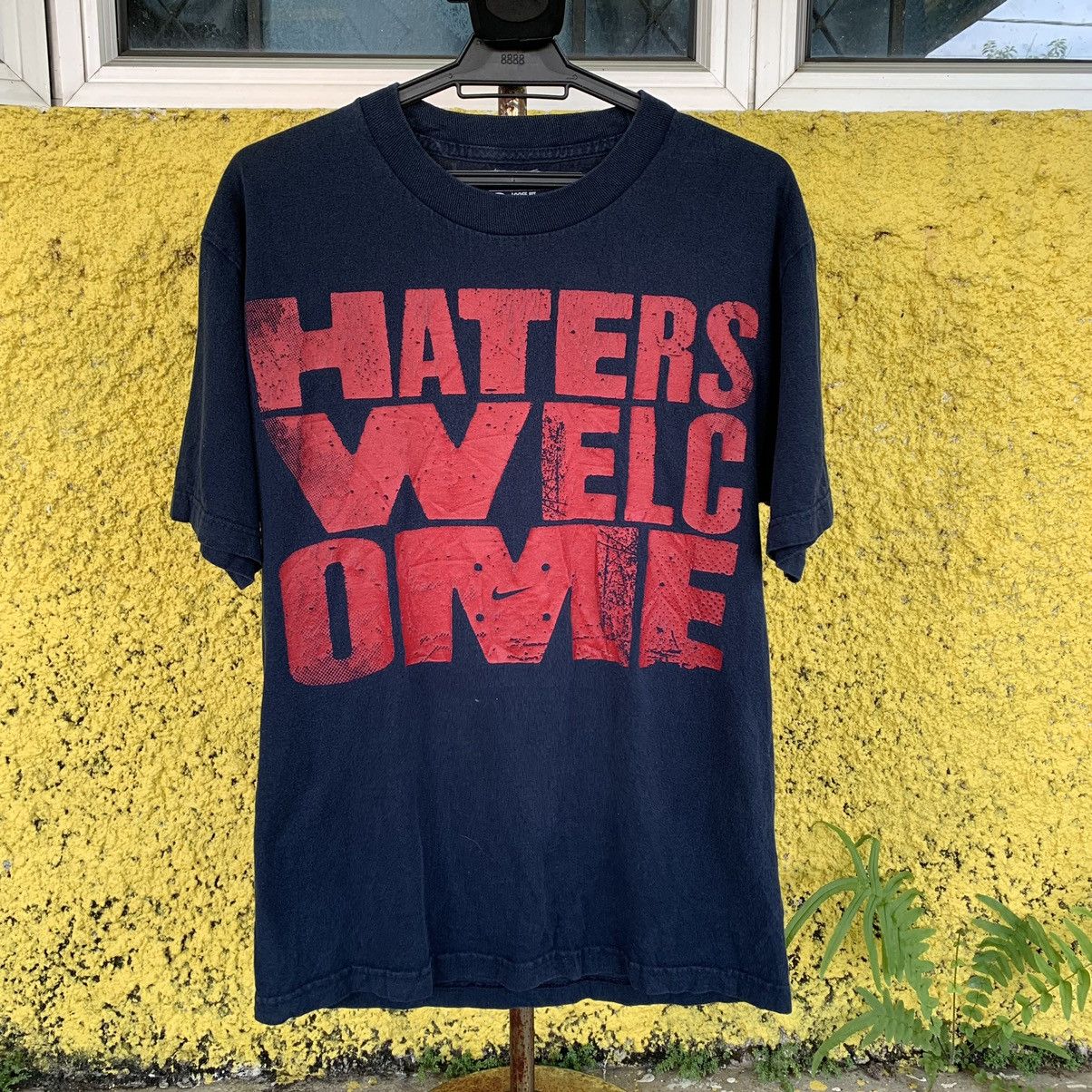 Nike Nike haters welcome vintage y2k tshirt tee Size US M / EU 48-50 / 2 - 3 Thumbnail