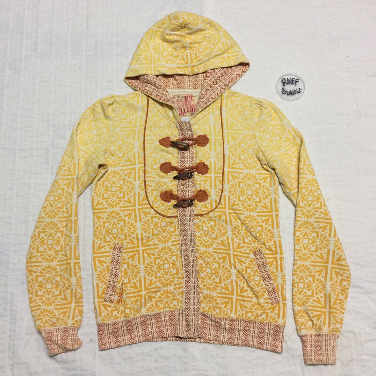 Billabong Rare design hoodie Japan Design Size US S / EU 44-46 / 1 - 11 Thumbnail