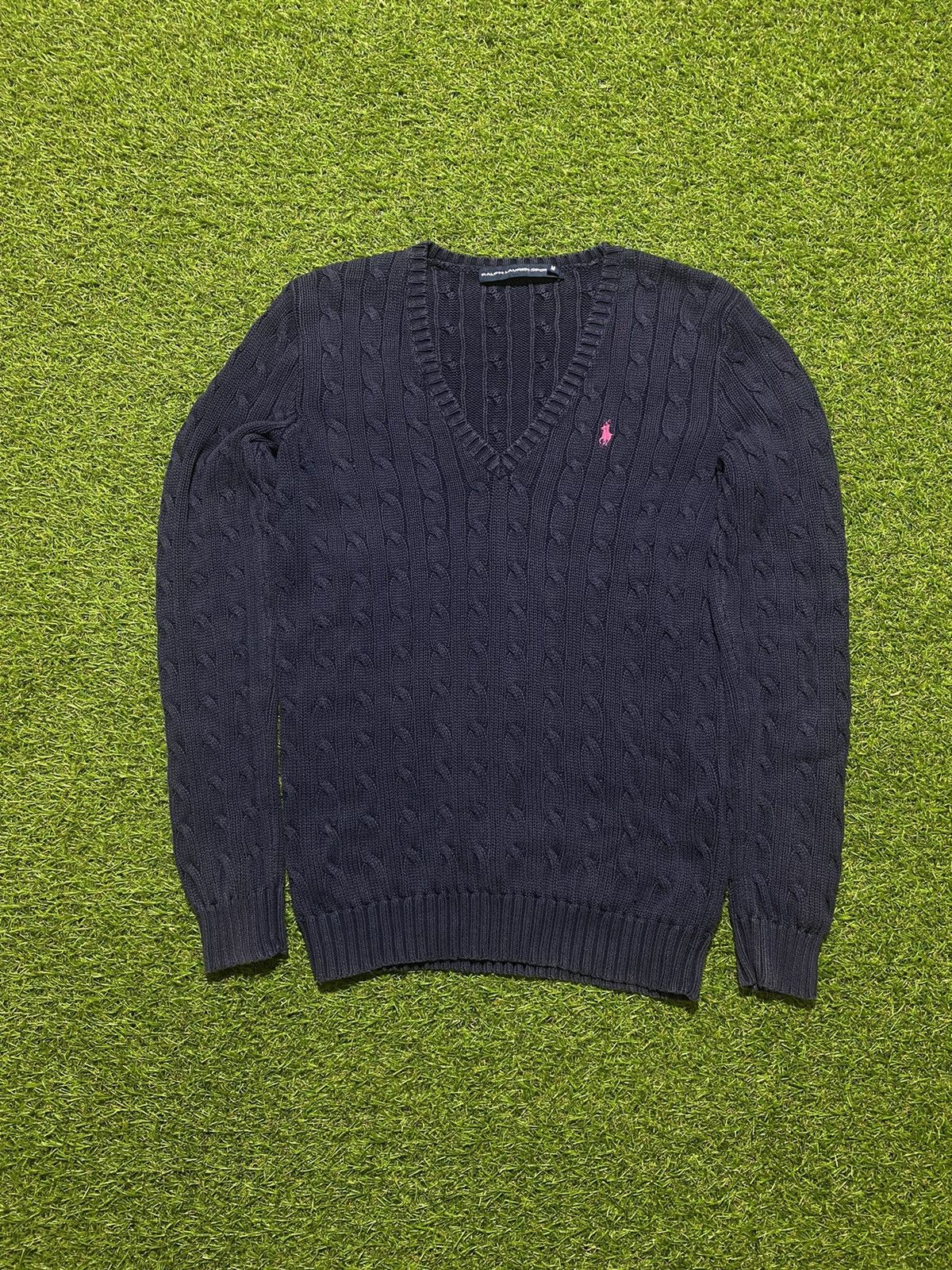 Polo Ralph Lauren Vintage 90s Polo Ralph Lauren sweater small logo size M Size M / US 6-8 / IT 42-44 - 2 Thumbnail