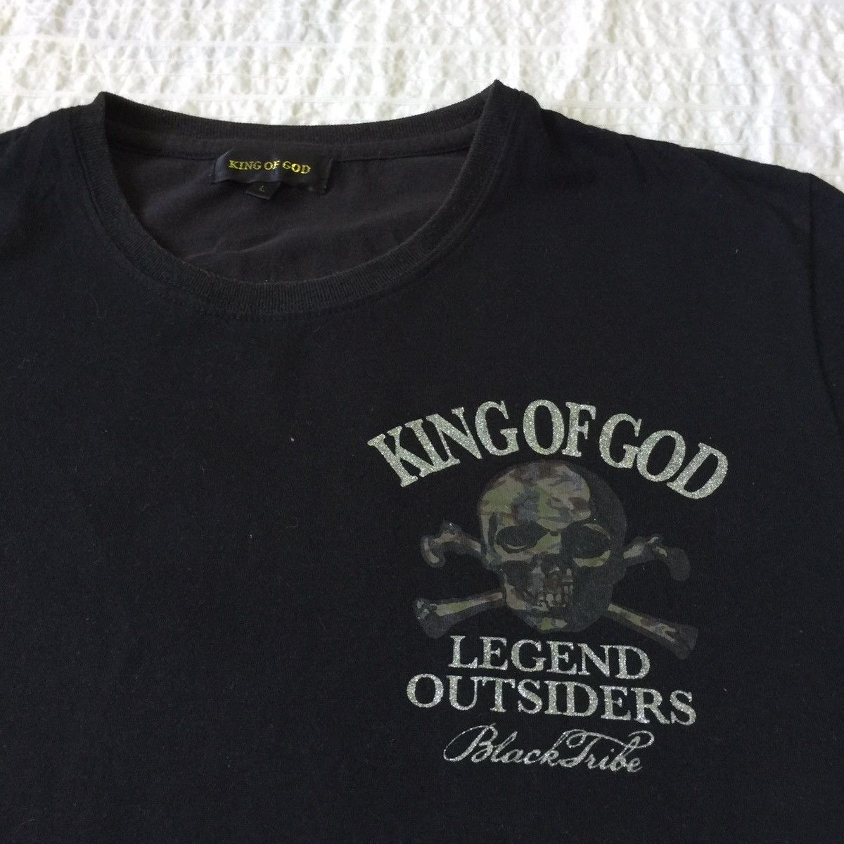 Other King Of God Spell Out At Back Shirt Size US S / EU 44-46 / 1 - 7 Thumbnail