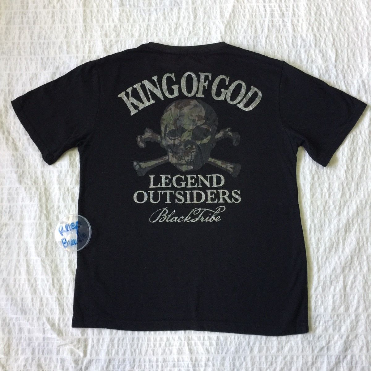 Other King Of God Spell Out At Back Shirt Size US S / EU 44-46 / 1 - 1 Thumbnail
