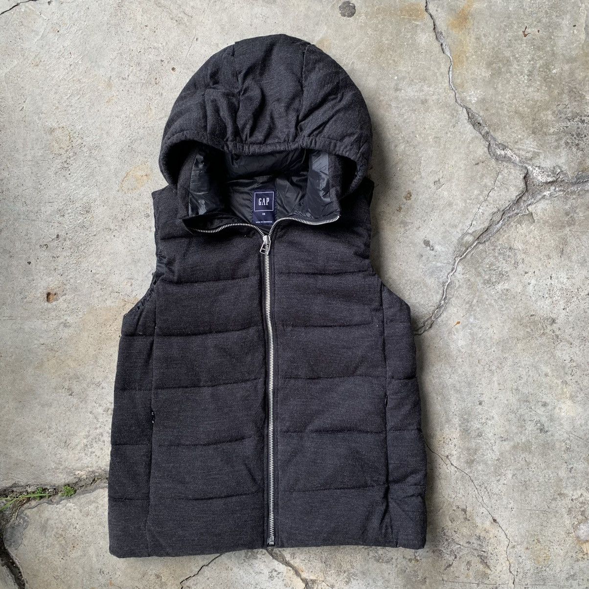 Gap Gap black hoodie vest Size US XS / EU 42 / 0 - 3 Thumbnail
