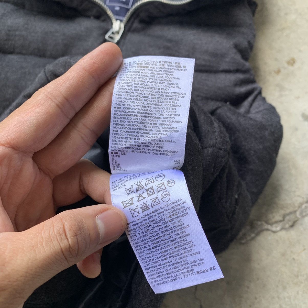 Gap Gap black hoodie vest Size US XS / EU 42 / 0 - 9 Thumbnail
