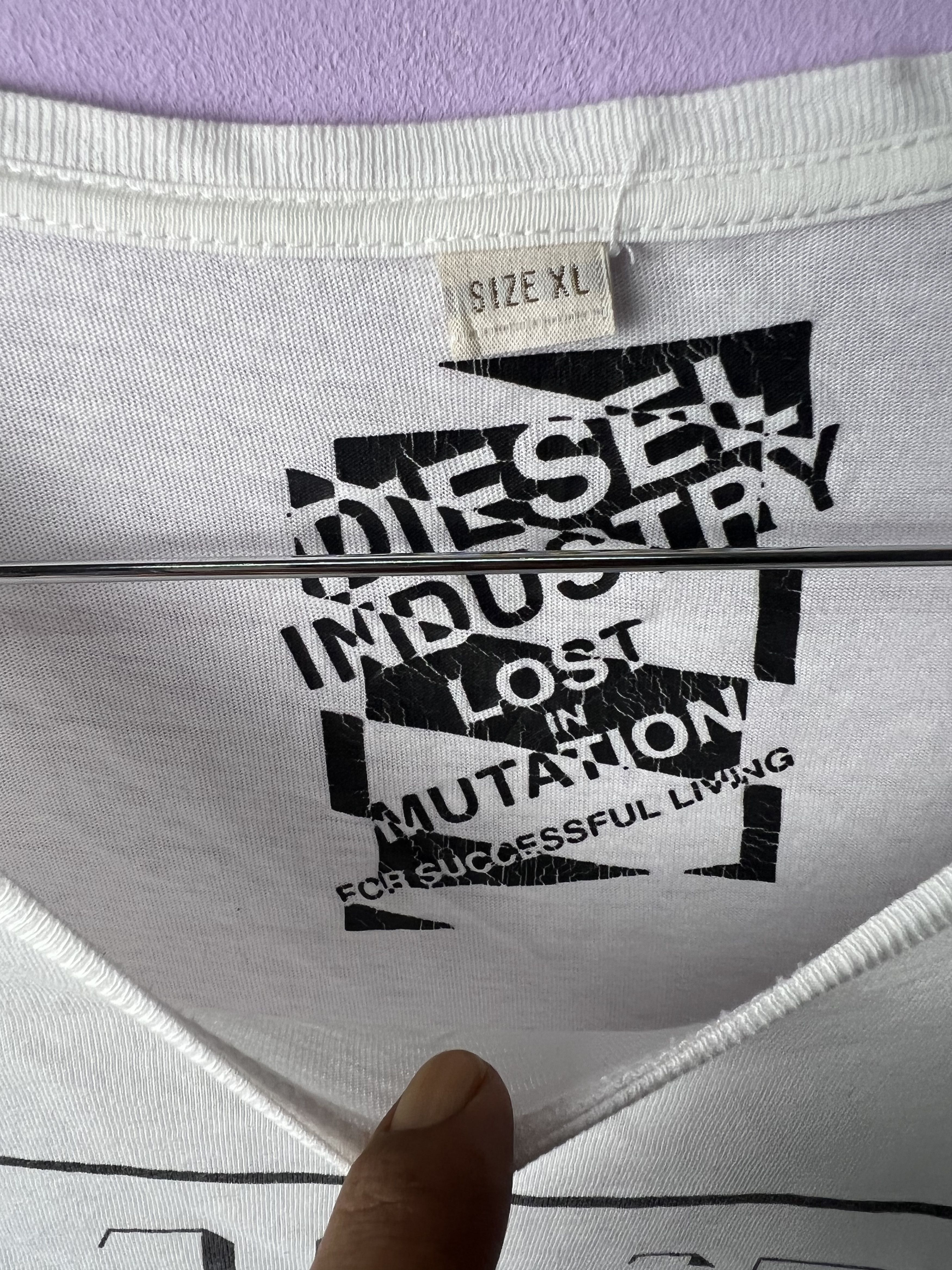 Diesel 🔥Diesel Industry Lost In Mutation Tees Size US M / EU 48-50 / 2 - 9 Thumbnail