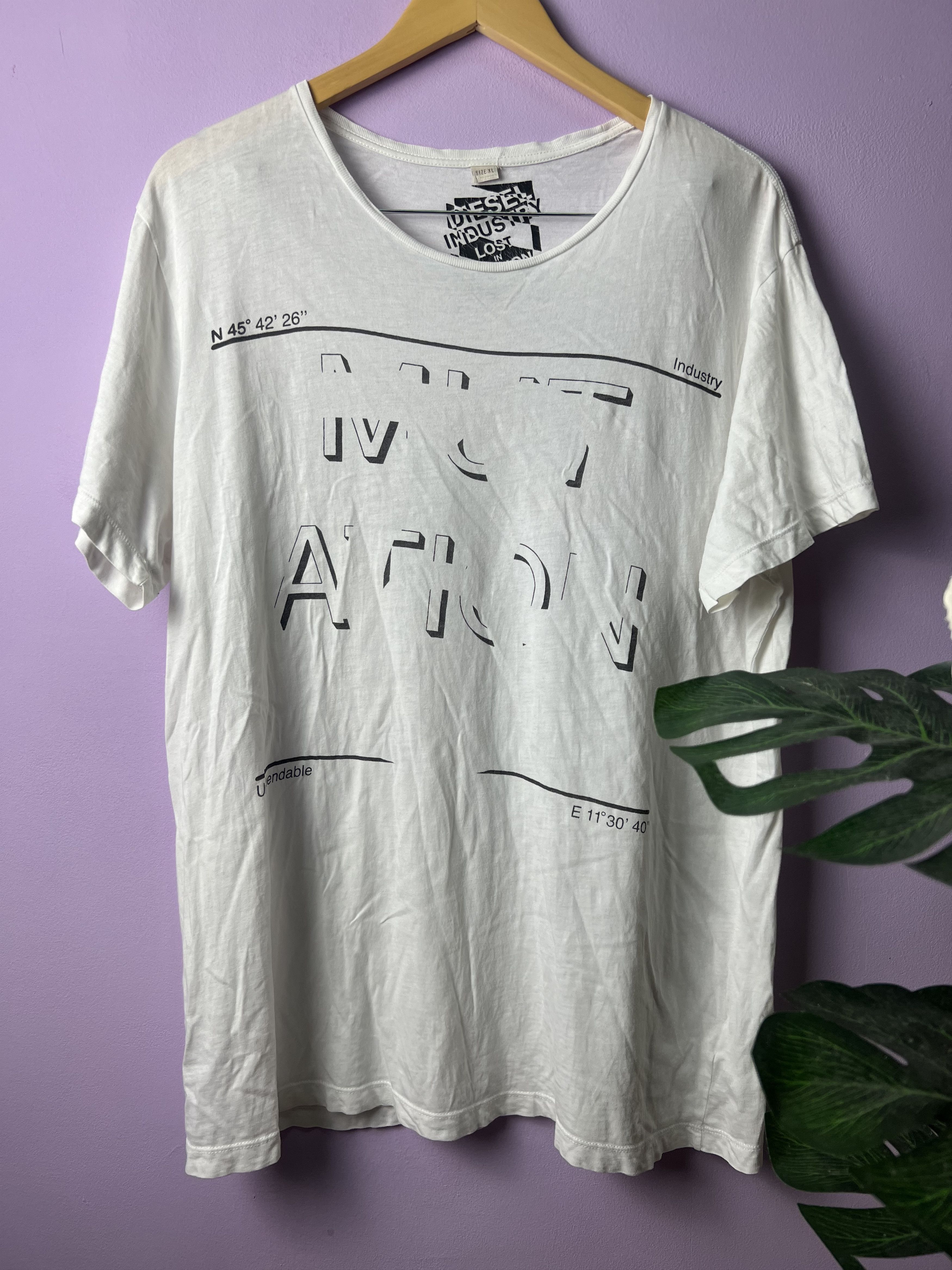 Diesel 🔥Diesel Industry Lost In Mutation Tees Size US M / EU 48-50 / 2 - 2 Thumbnail