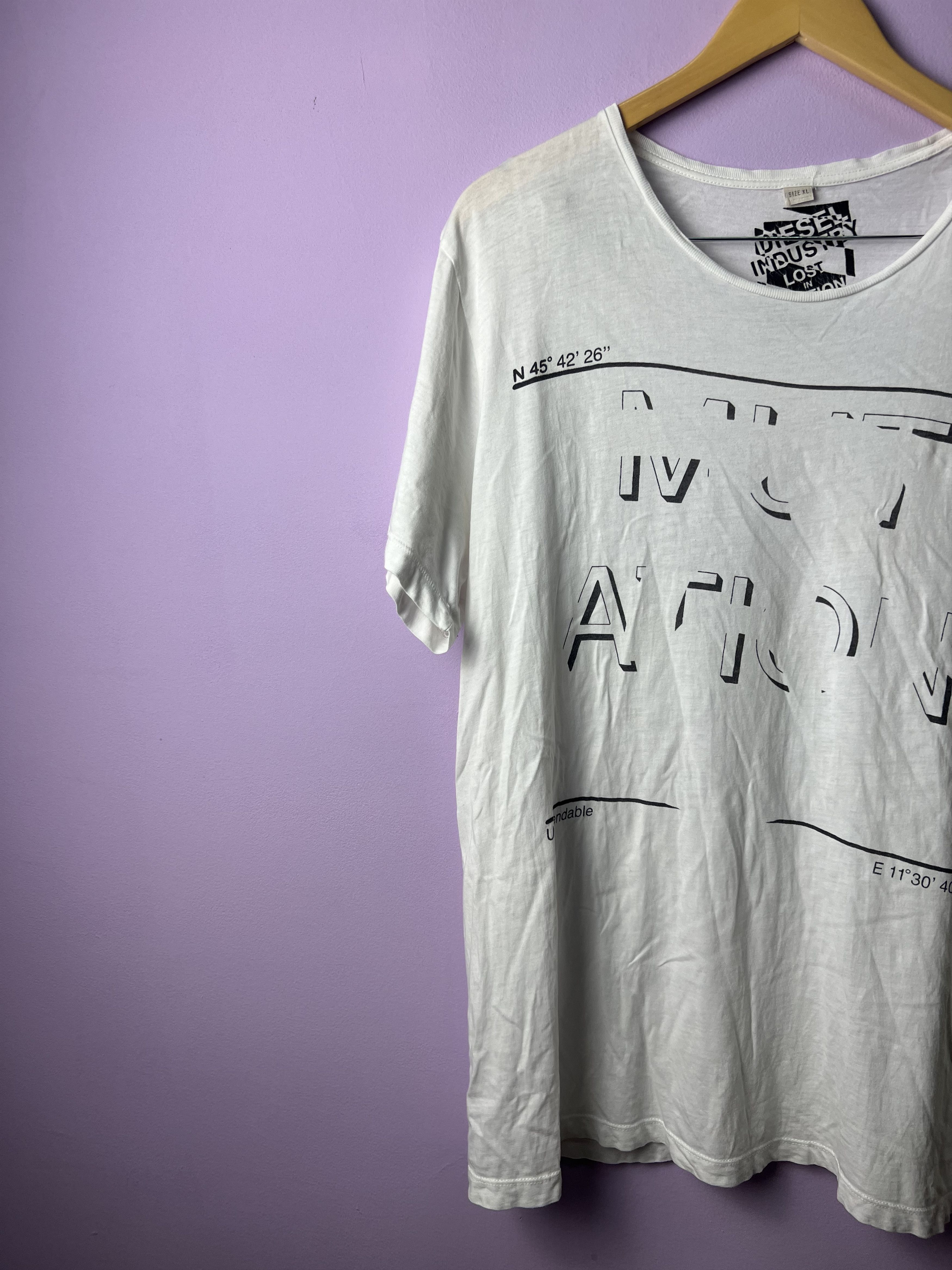 Diesel 🔥Diesel Industry Lost In Mutation Tees Size US M / EU 48-50 / 2 - 4 Thumbnail