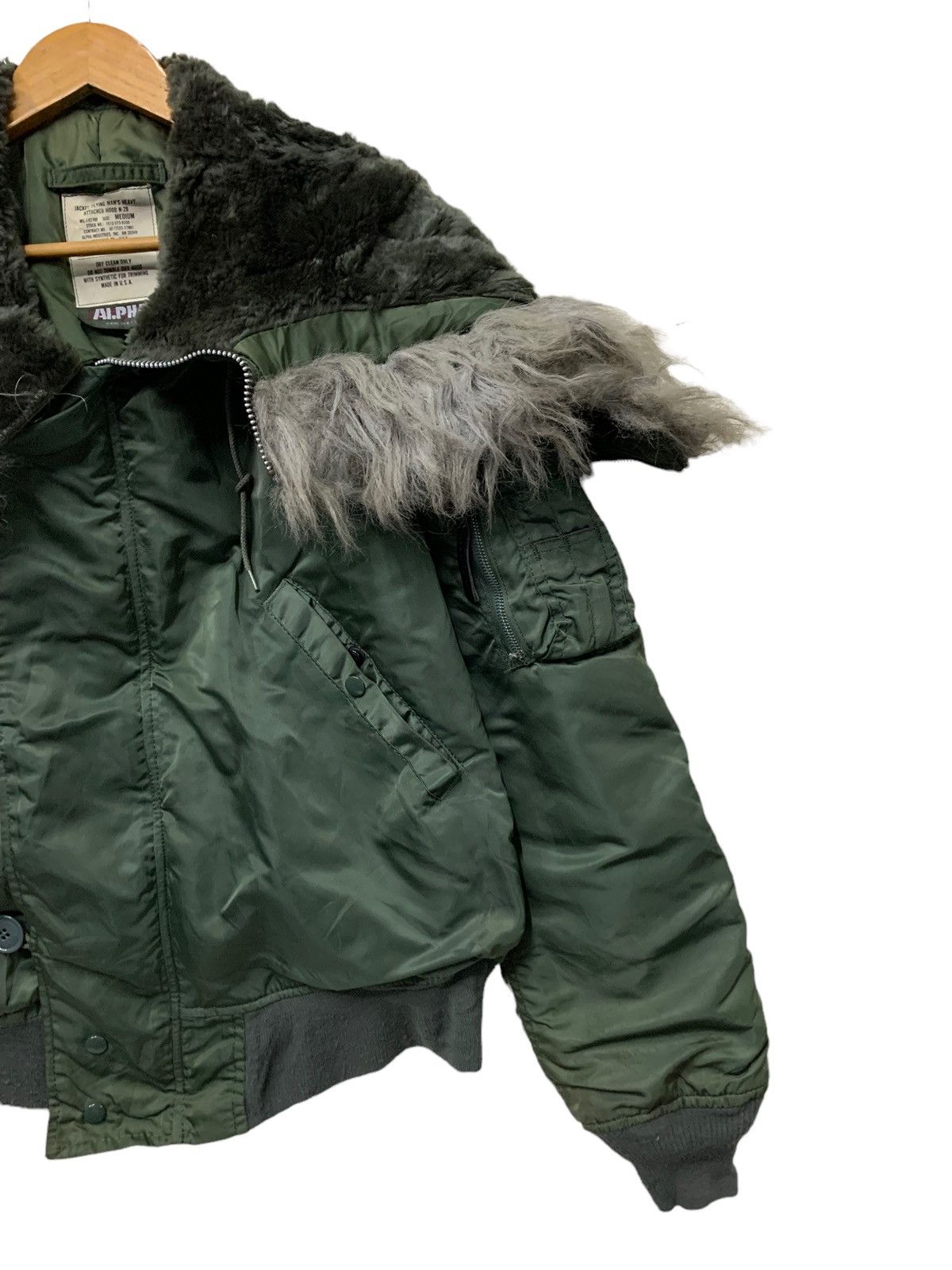 Alpha Industries 🔥VTG ALPHA INDUSTRIES HEAVY COAT N-2B Size US M / EU 48-50 / 2 - 4 Thumbnail